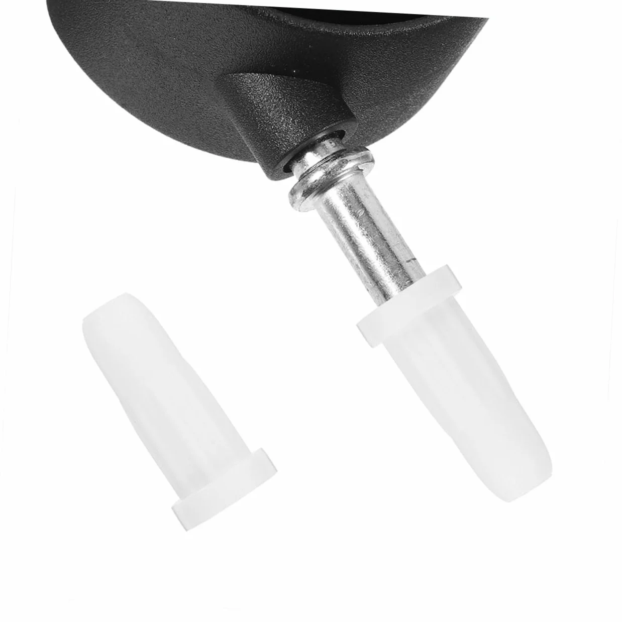 Protections de roulettes pour meubles Lot de 40 pièces en plastique solide, butées silencieuses compatibles lits bébé et rangements