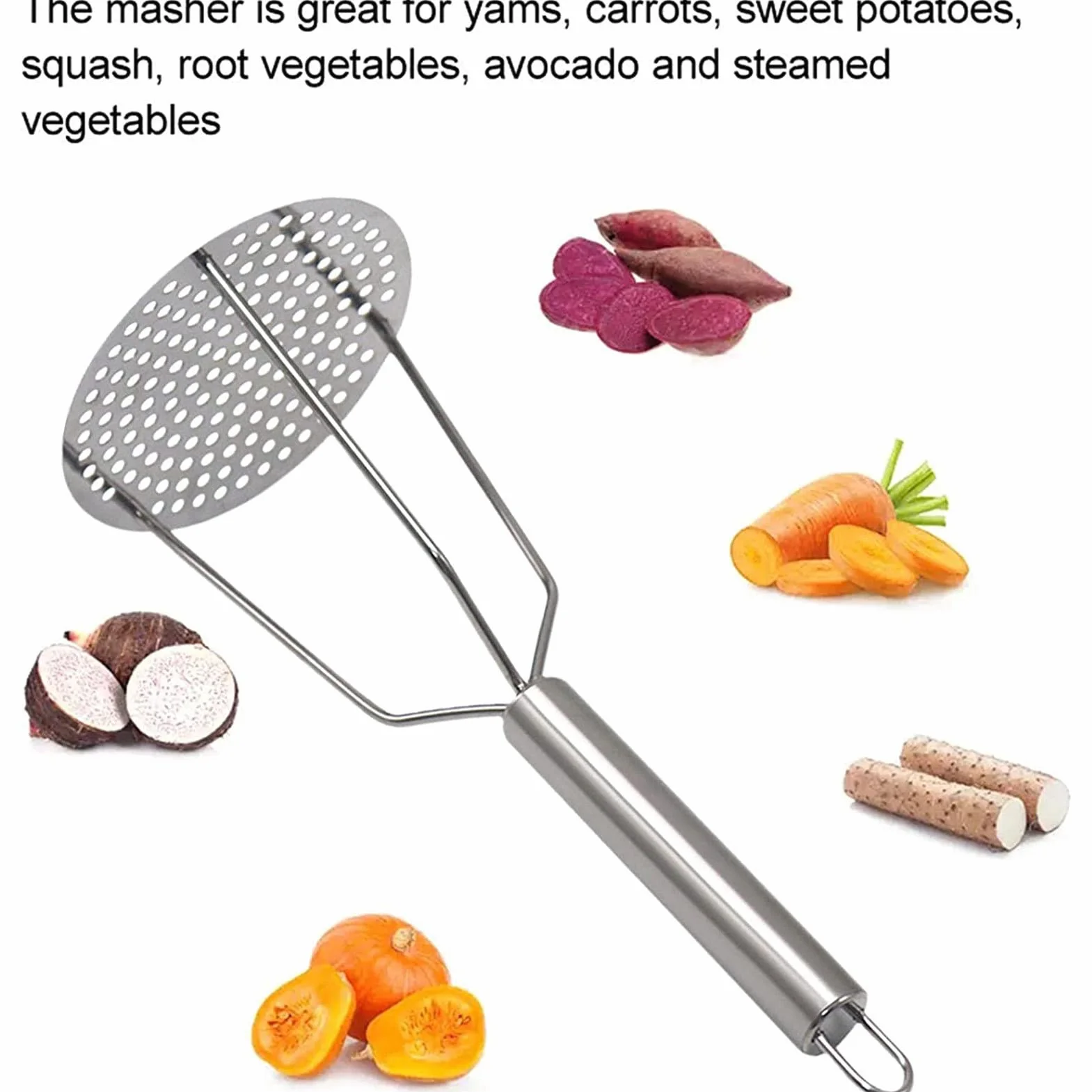 Presse-purée professionnel robuste pour pommes de terre et légumes