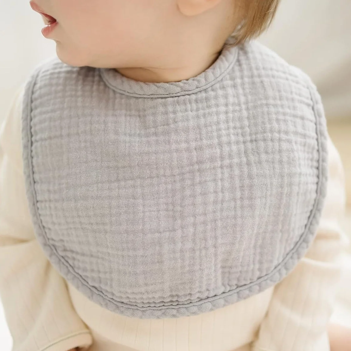SLOSH Bavoirs Bébé Naissance Coton Doux Absorbant Respirent Nourrissons