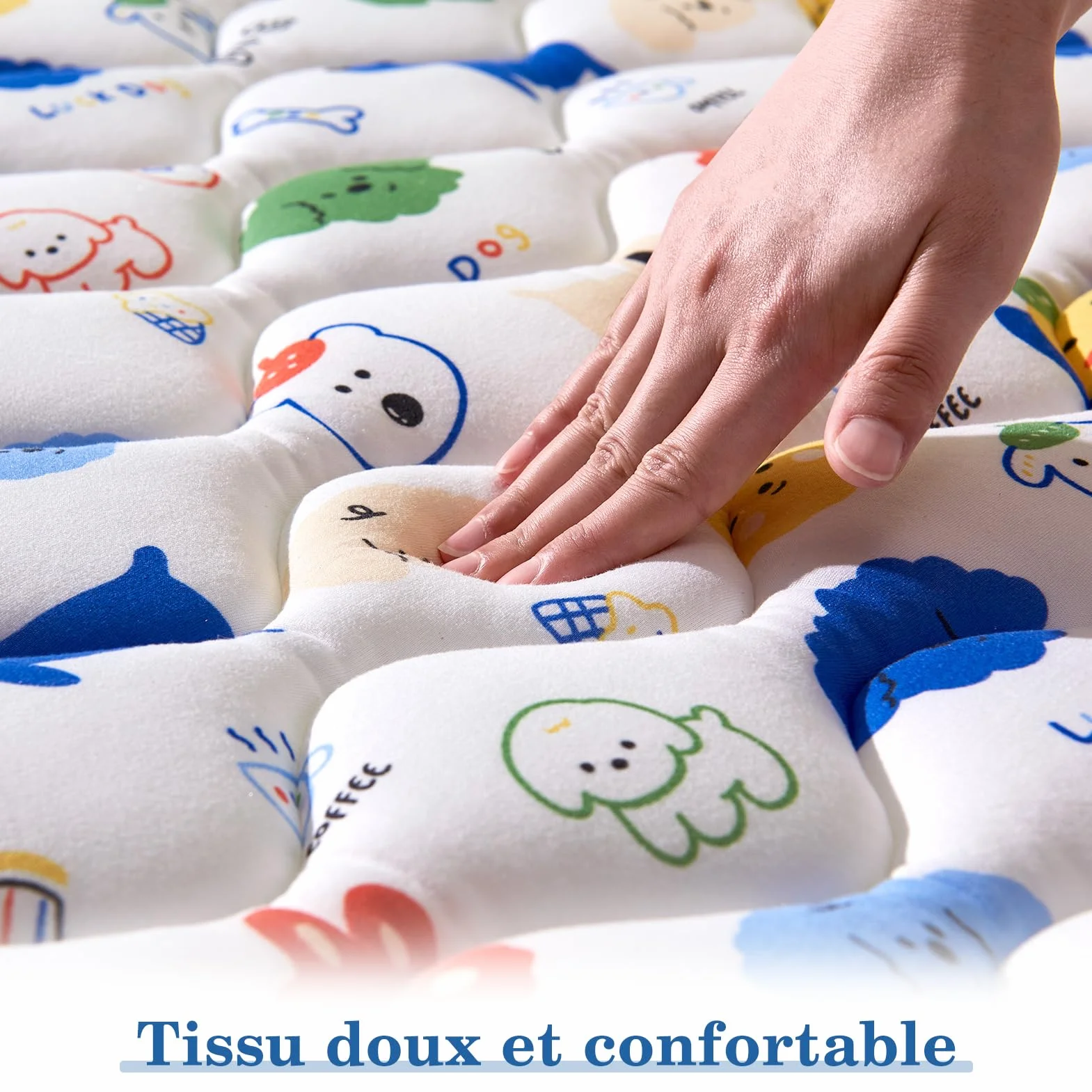 Tapis D'Éveil Bébé Pliable Epais 150x180cm Antidérapant Mousse Premium