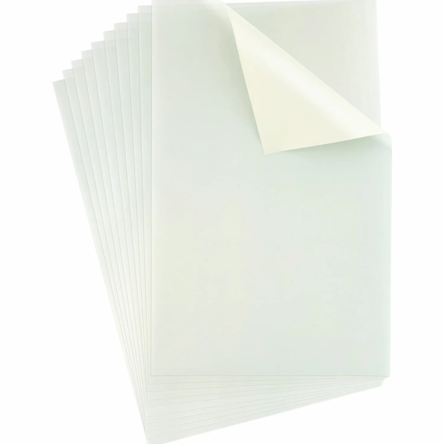 Grafoplás Lot de 10 feuilles de papier calque blanc pour textile 21 x 33 cm