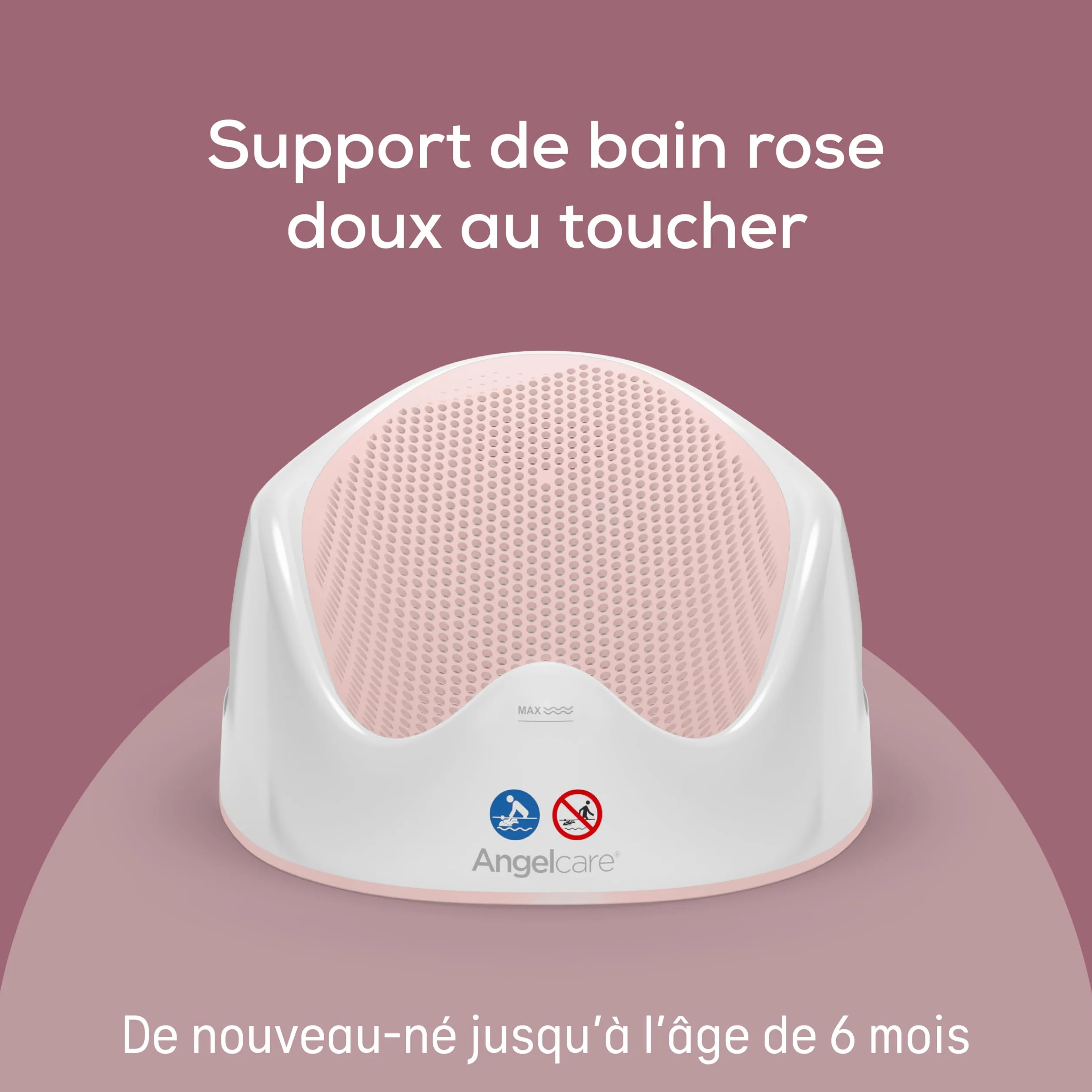 Angelcare Transat de Bain Blanc Babyhome et Bellemont