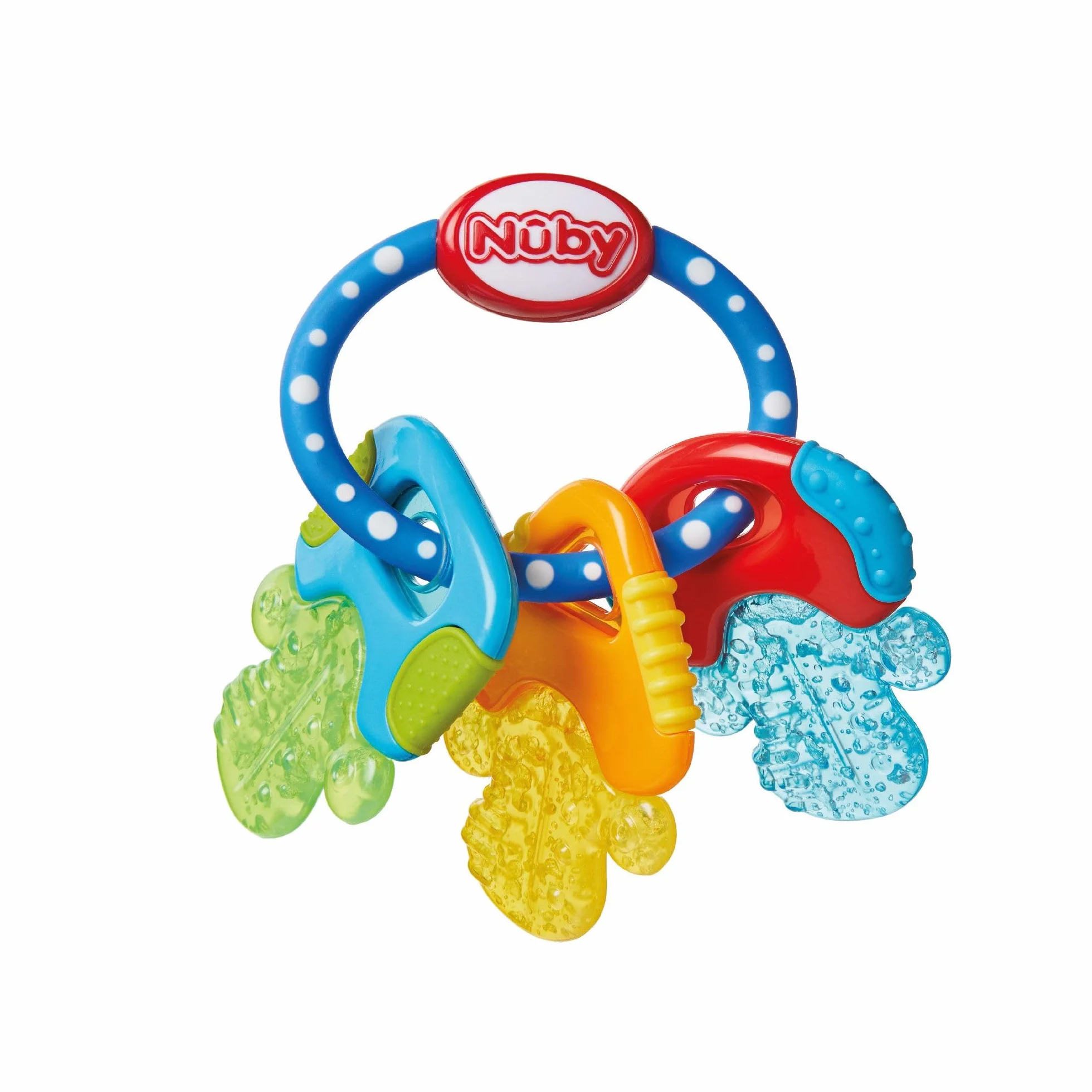 Nuby IcyBite Anneau de Dentition Bébé Gel Réfrigérant Molaires Dès 3 Mois