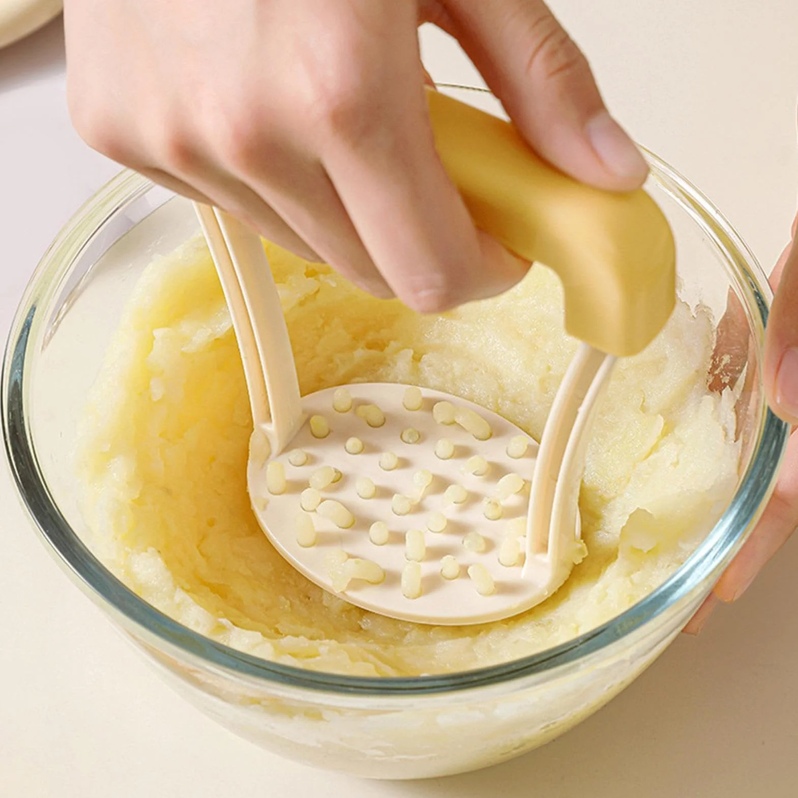 Presse-purée manuelle 13 cm outil de cuisine poignée antidérapante