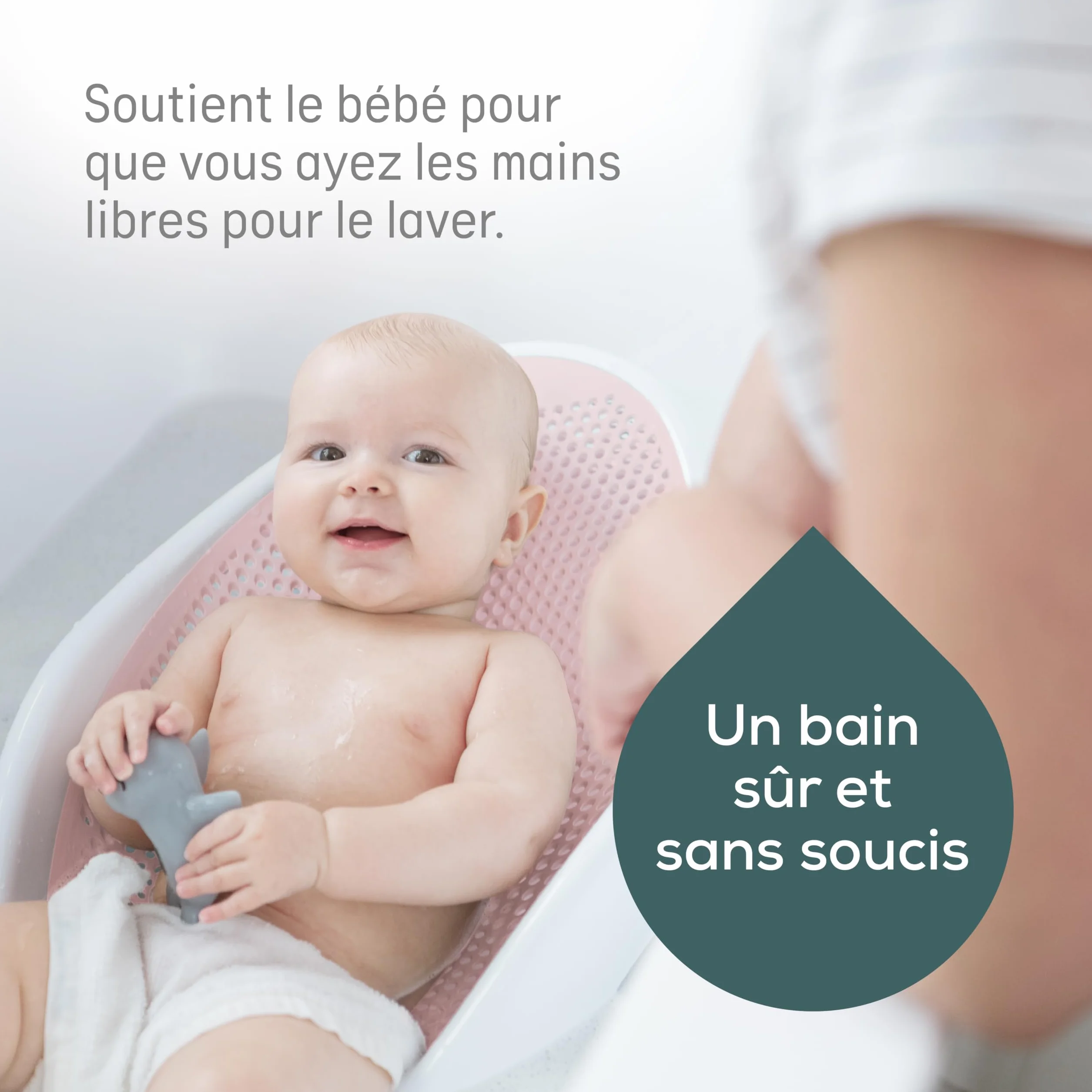 Angelcare Transat de Bain Blanc Babyhome et Bellemont
