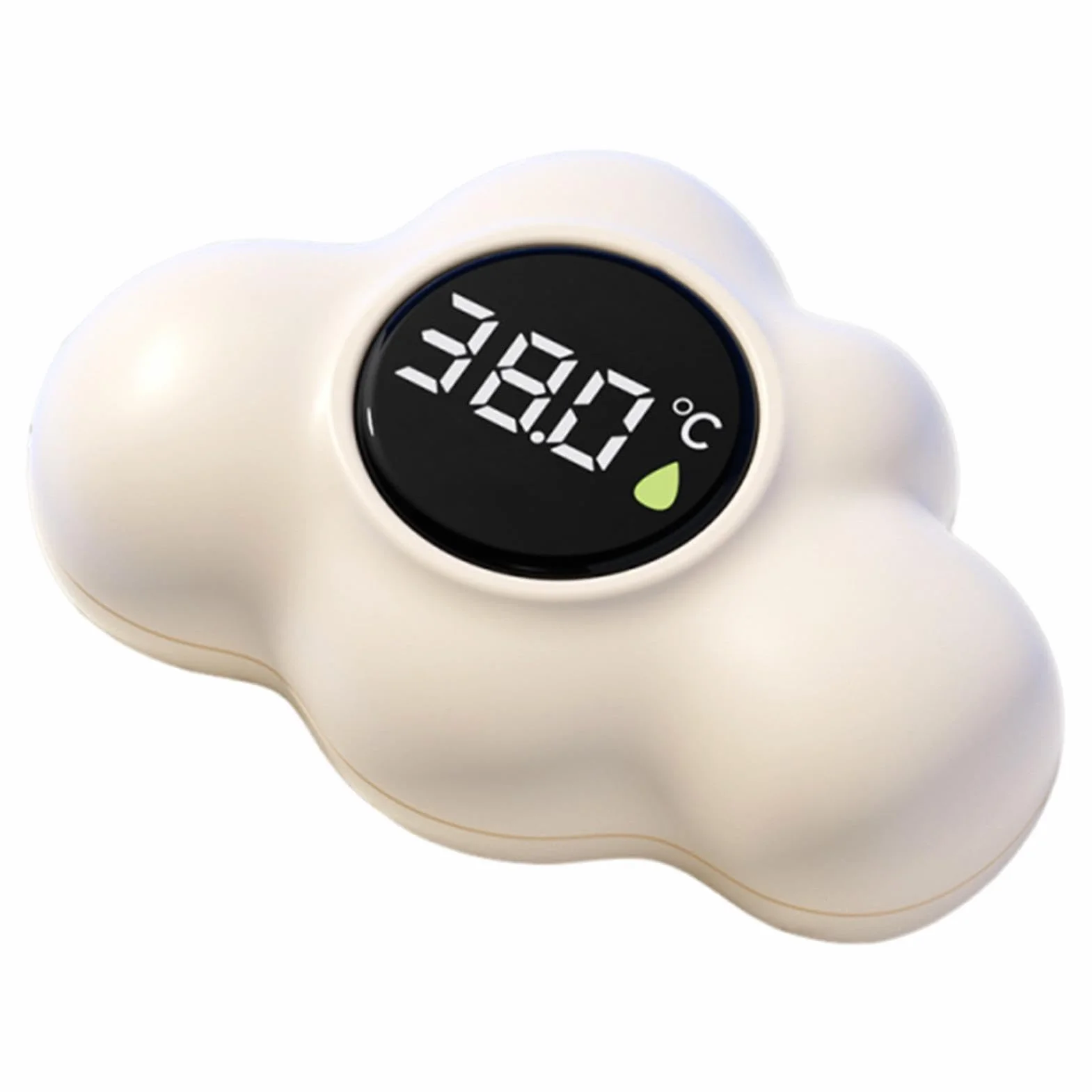 Thermomètre Numérique de Bain LED Flottant pour Baignoire Piscine Enfant