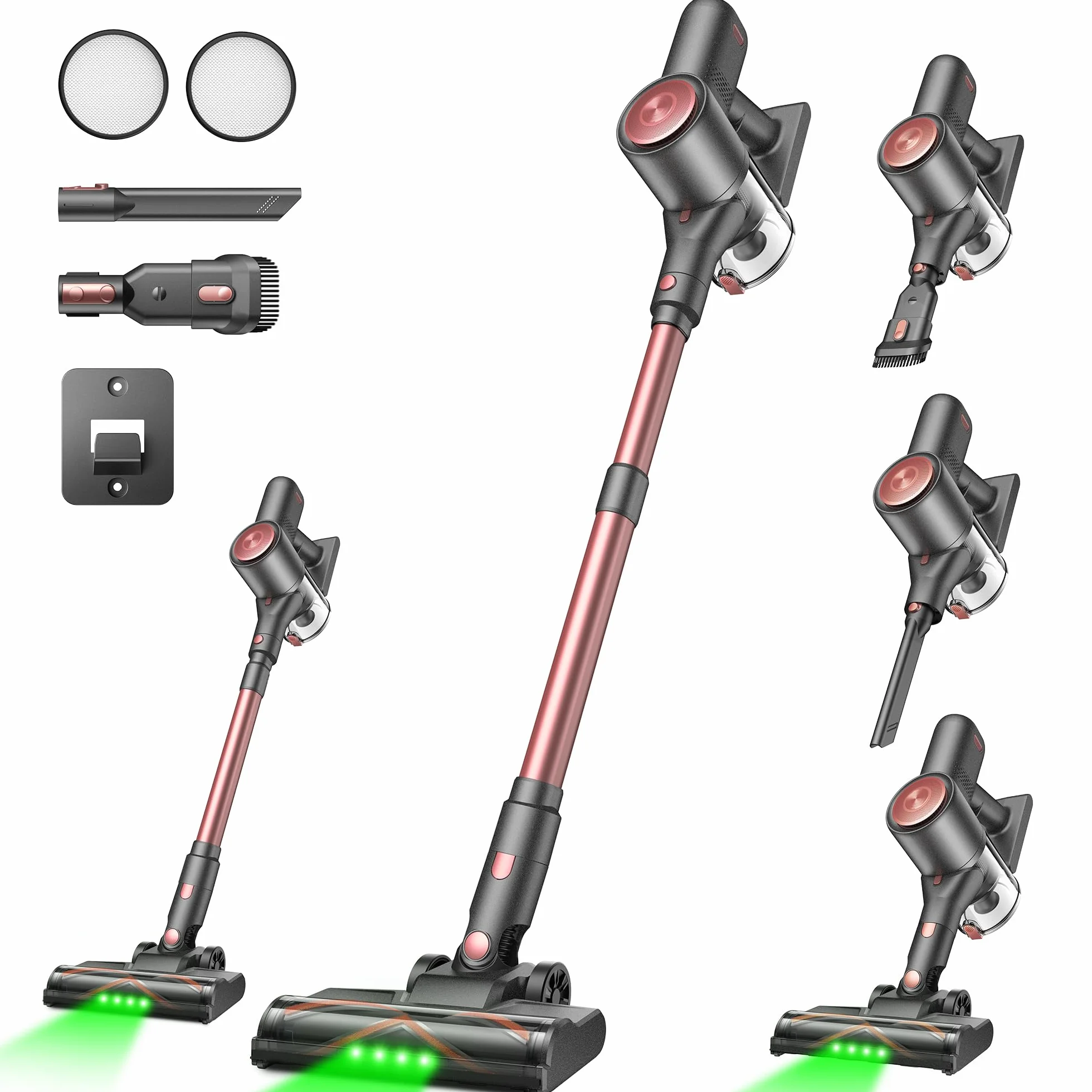Vexilar V10 Pro Aspirateur Balai sans Fil 50KPa 450W 50 Mins Brosse Anti-Emmêlement