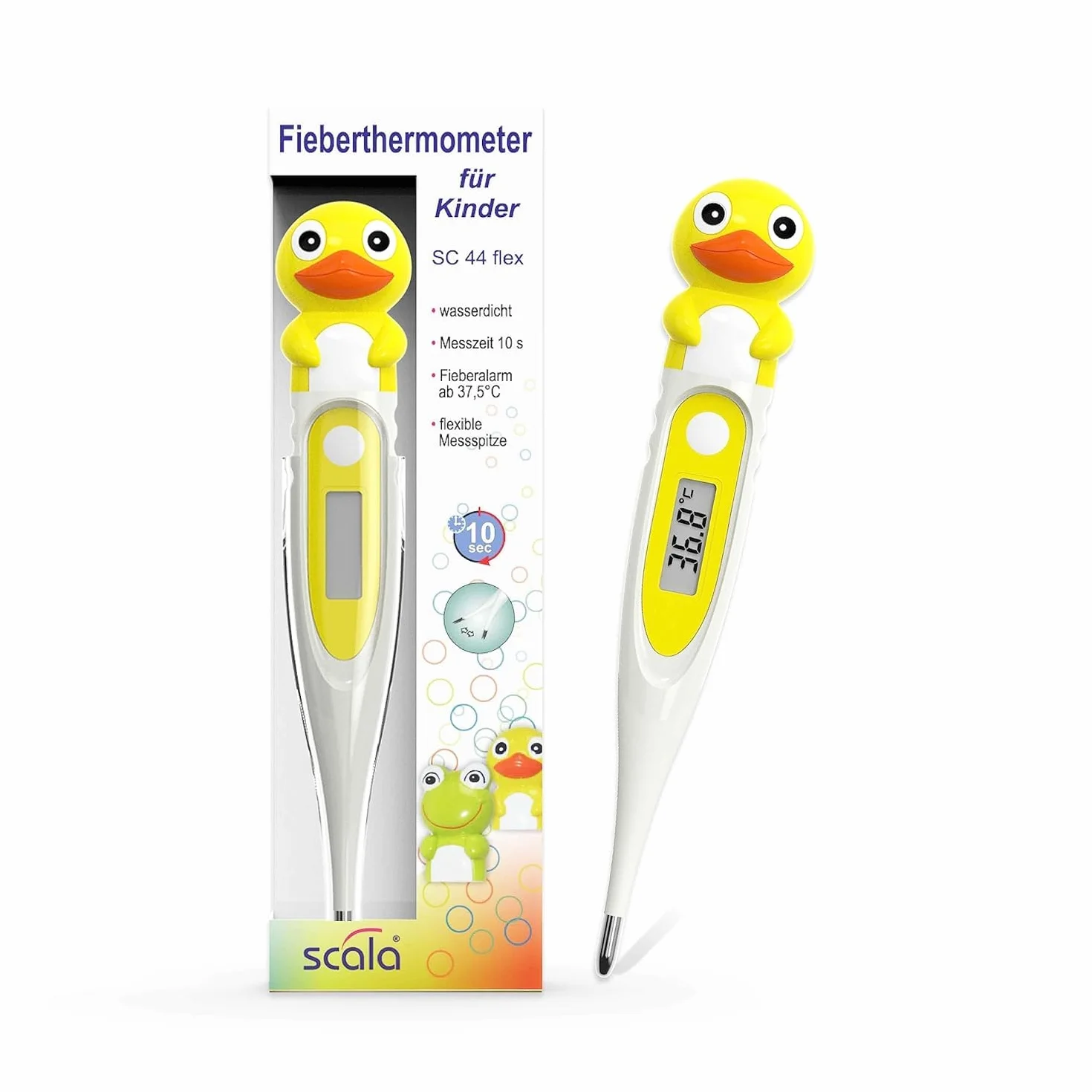 Thermomètre numérique SC 44 Flex Canard Blanc Enfant Bébé