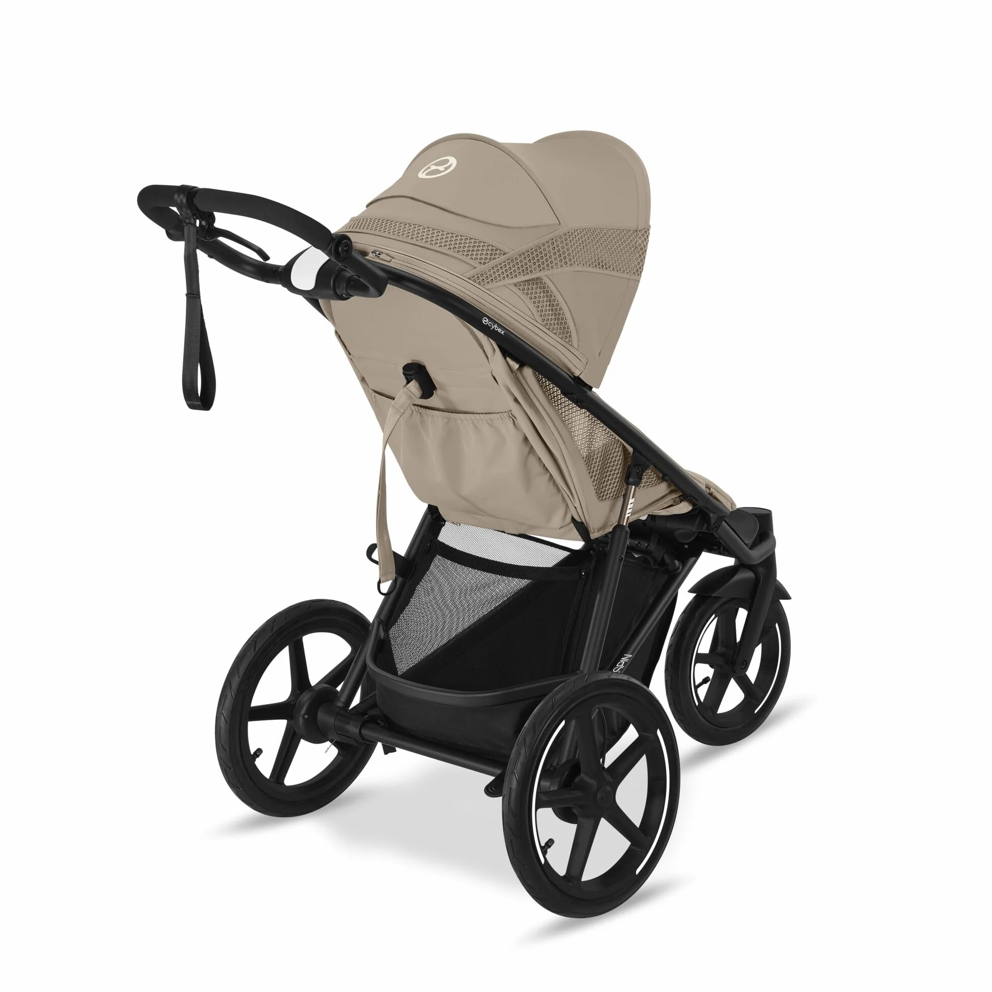 CYBEX Poussette AVI SPIN, De la naissance à 4 ans, 111 cm, 22 kg, Almond Beige