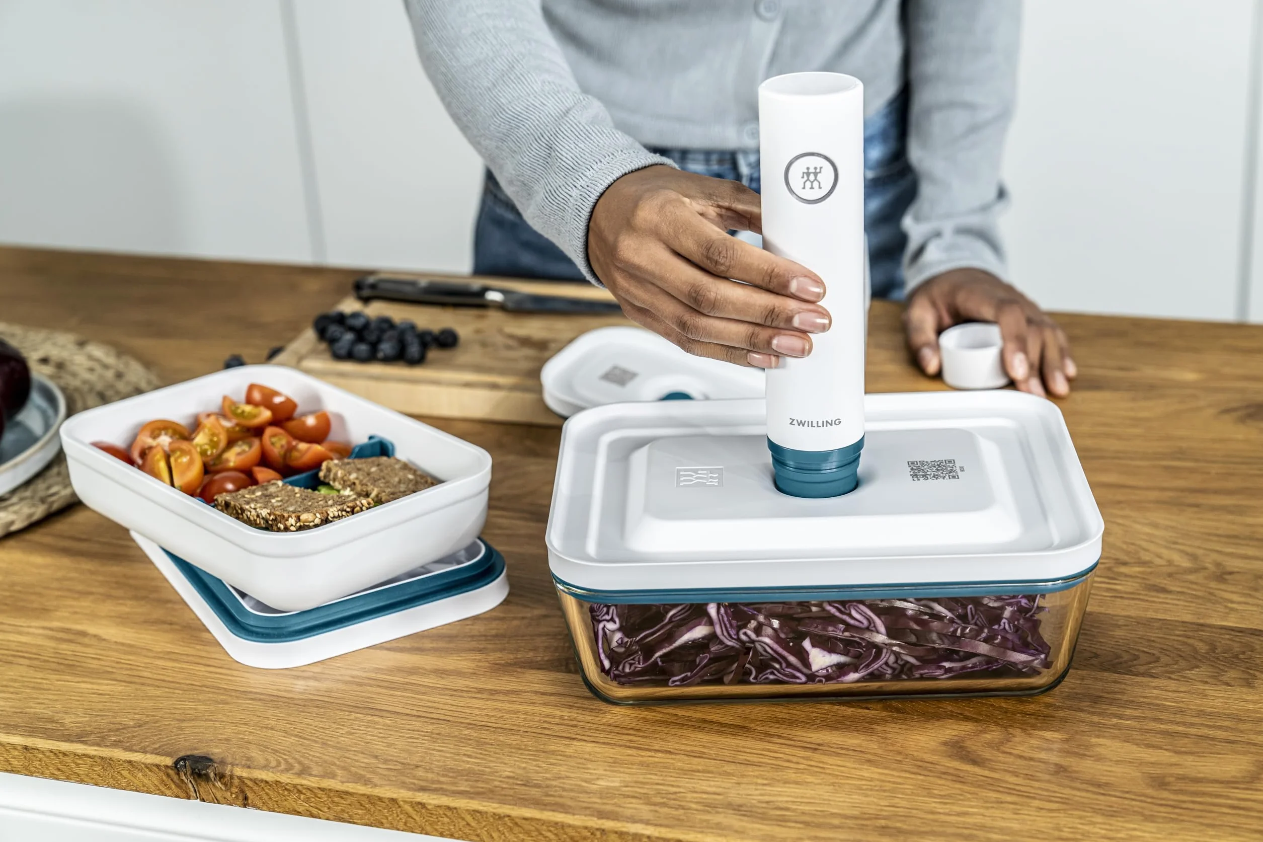 ZWILLING Fresh & Save Set de démarrage 16 pièces sous vide verre