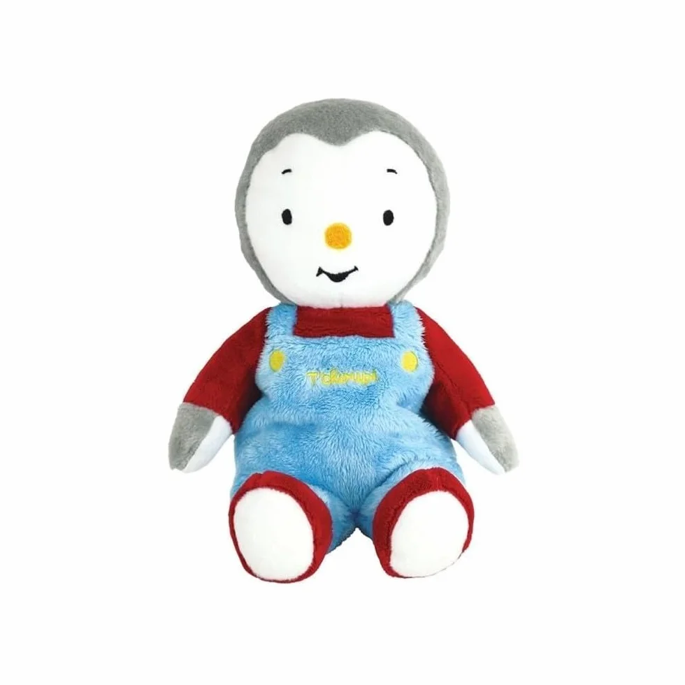 T'CHOUPI Peluche Bouillotte 21 cm avec Micro Perles d'Argile Bébé Multicolore