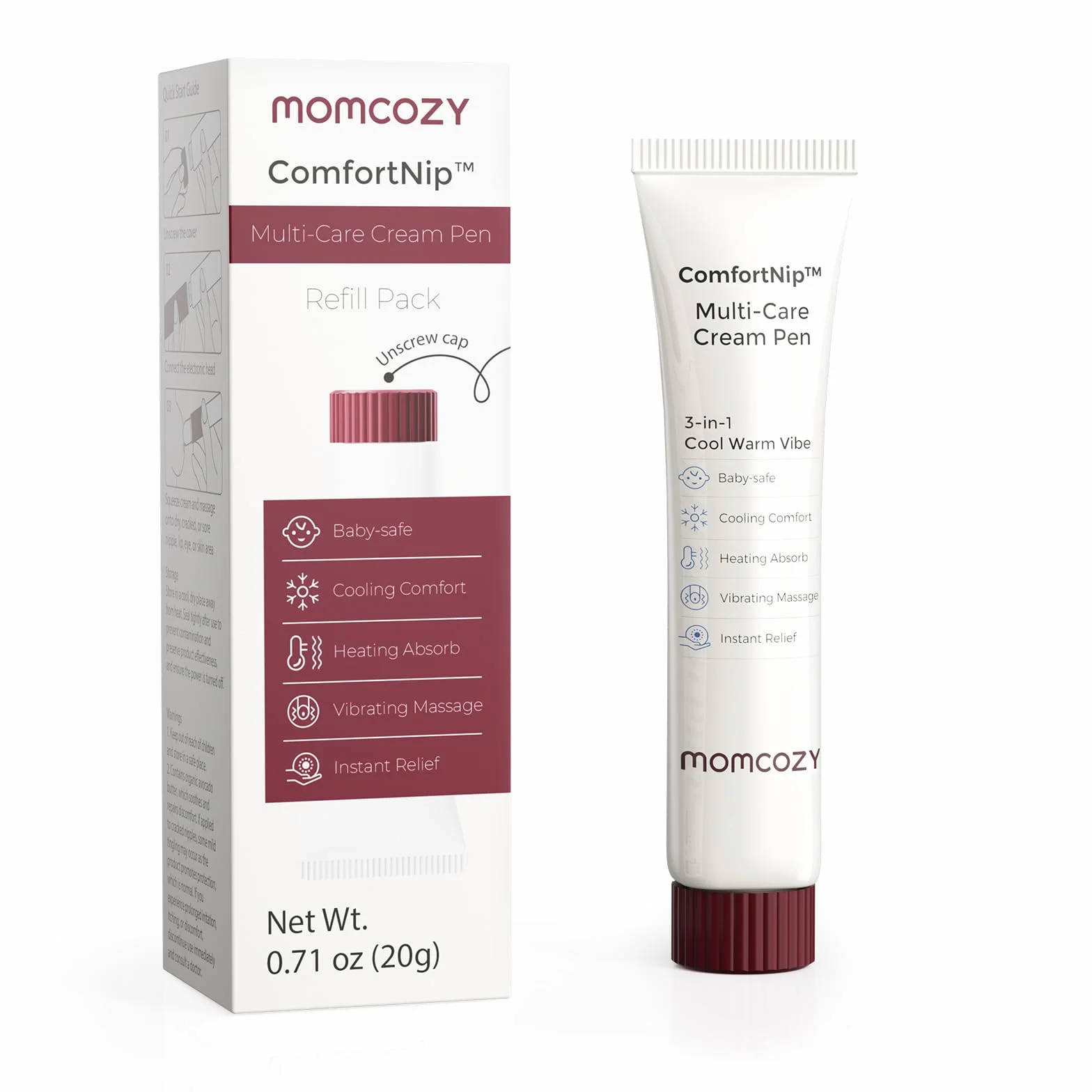 Momcozy ComfortNip Recharge baume pour mamelons 20 g
