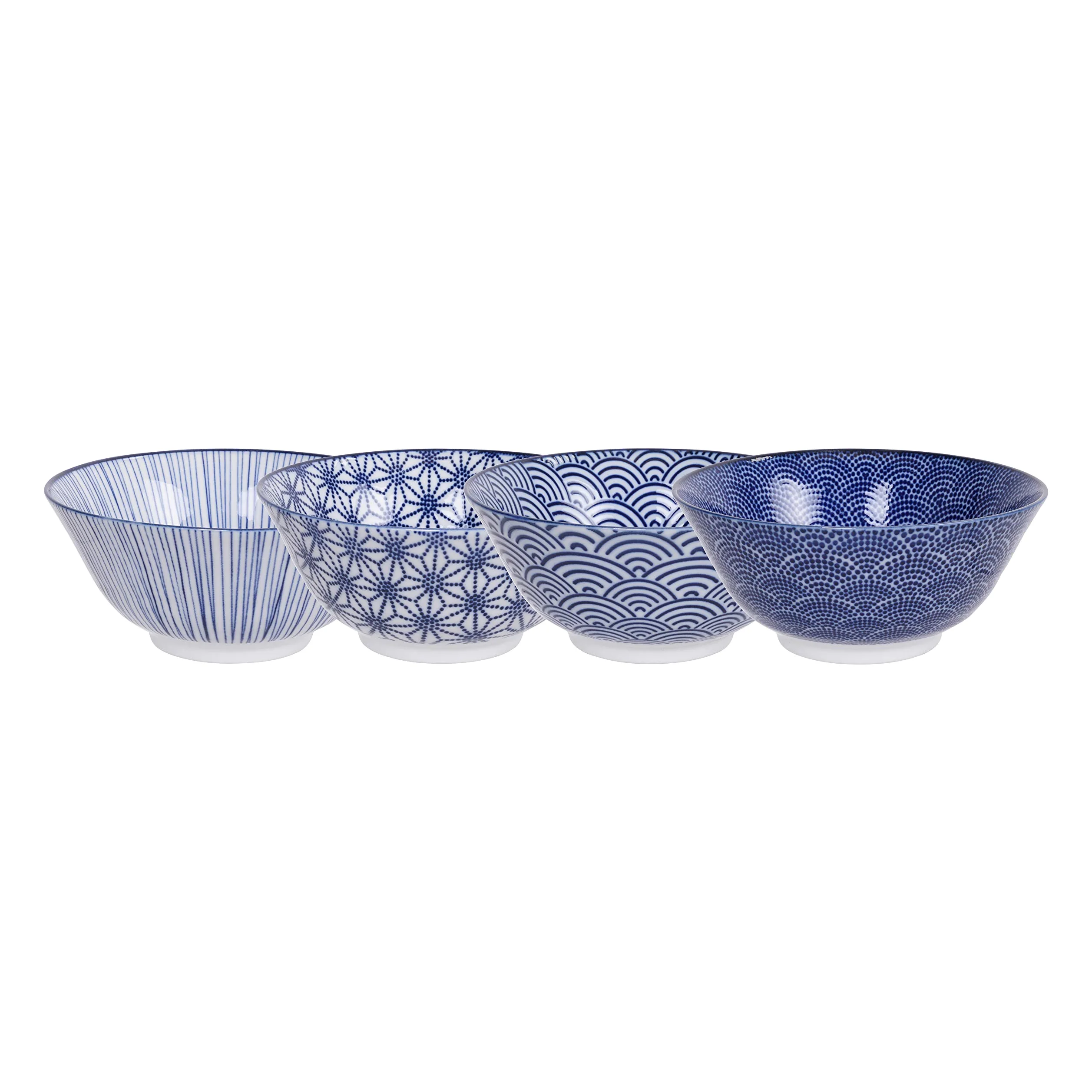 TOKYO design studio Ensemble De Tayo Bols Nippon Blue 15.2x6.7cm