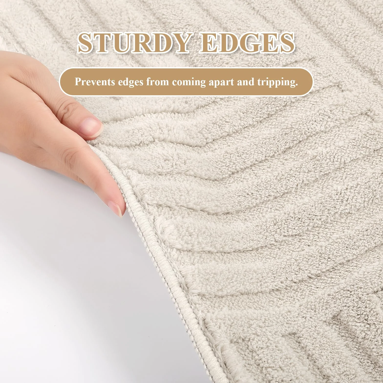 Tapis Salon Moelleux 160x230 cm Antidérapant Lavable en Machine Grand Tapis Salle à Manger Intérieur