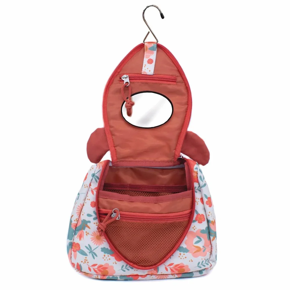 Les Déglingos Trousse de Toilette Bébé Mélimélos la Biche Sac Enfant Voyage Fille Garçon 1 Ensemble