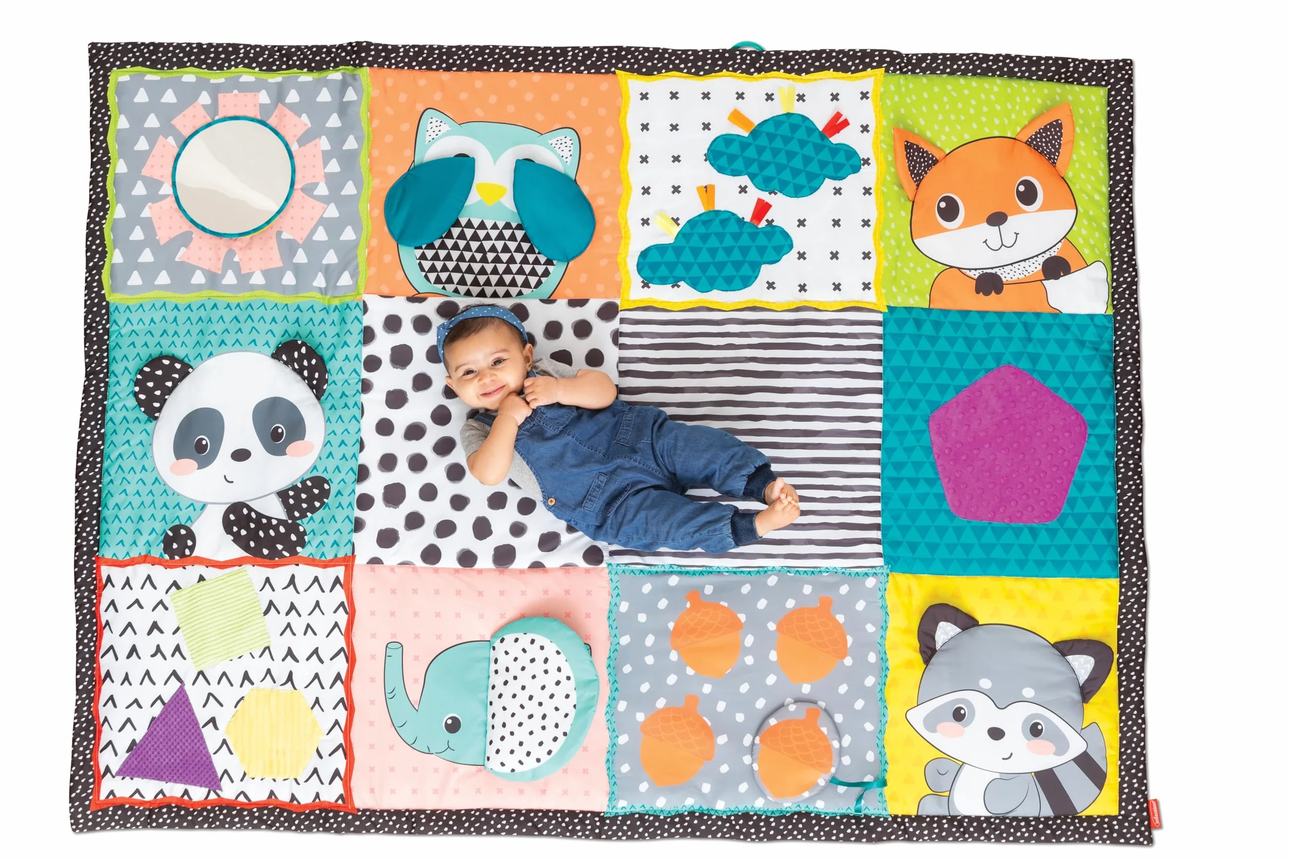 Fold & Go Grand Tapis de Jeu Géant pour Bébés et Tout-Petits