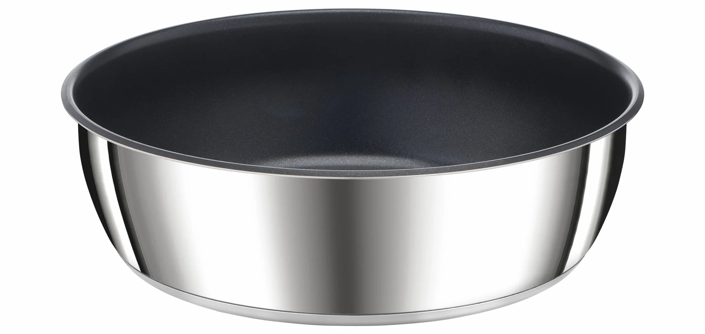Tefal Ingenio Sauteuse 24 cm Induction Antiadhésif Acier Inoxydable Fabriqué en France