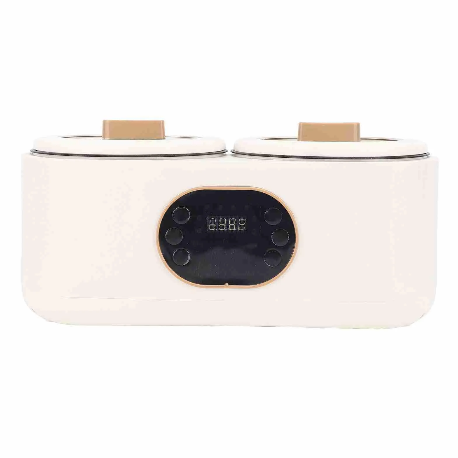 Double Mijoteuse à 2 Casseroles Chauffe-aliments Multifonction Automatique Isolation Intelligente