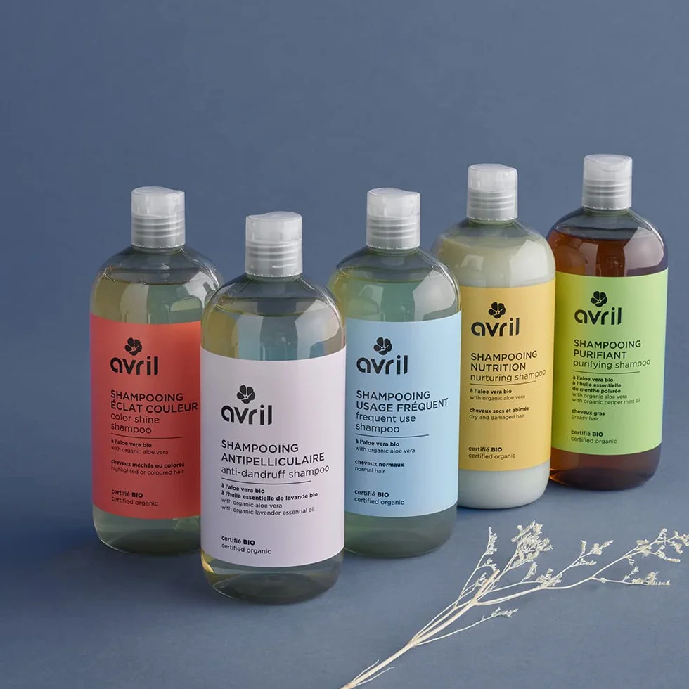 Shampooing Bio Aloe Vera 500ml Avril Fabriqué en France