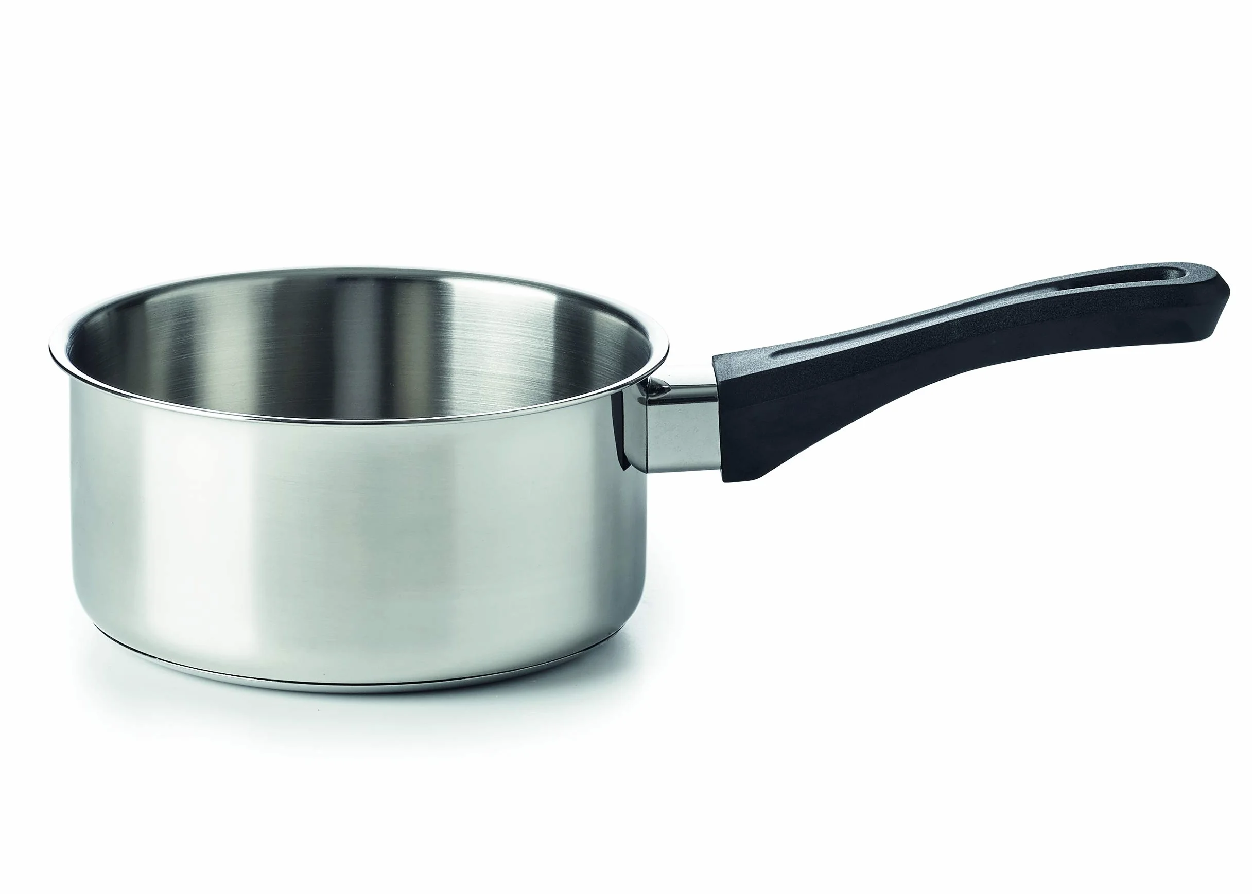 Beka Polo Casserole Inox 18/10 12 cm Poêle Sans PFAS Fond 3 Couches Tous Feux Induction Argent