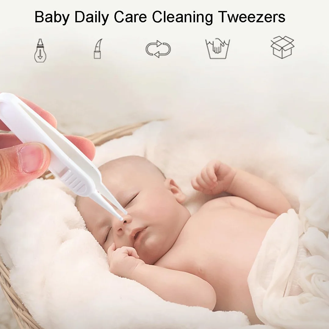 WeddHuis Pince à épiler pour Bébé Sécurité 4 Pièces