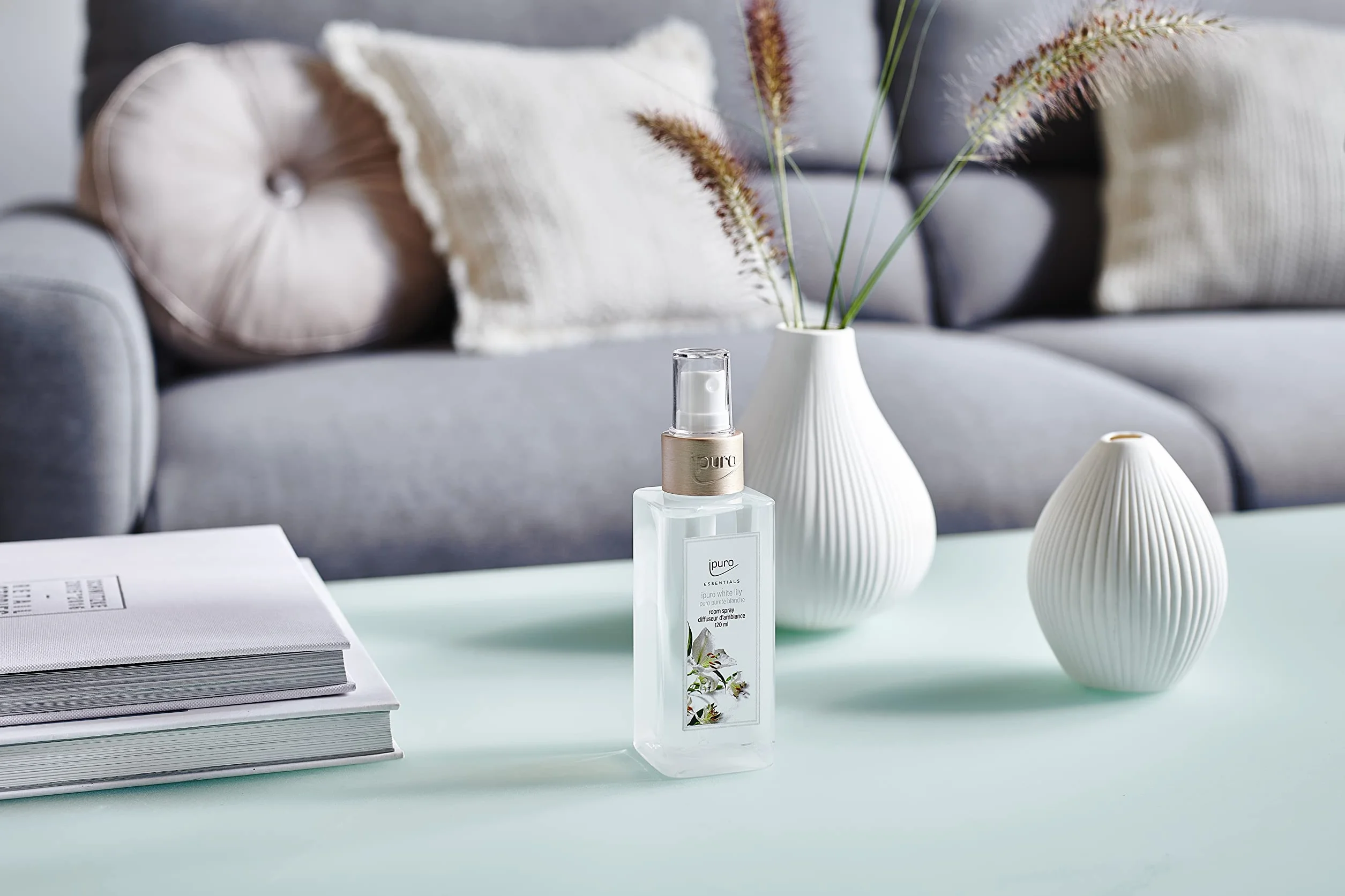 Ipuro Spray d'ambiance white lily parfumé 120 ml