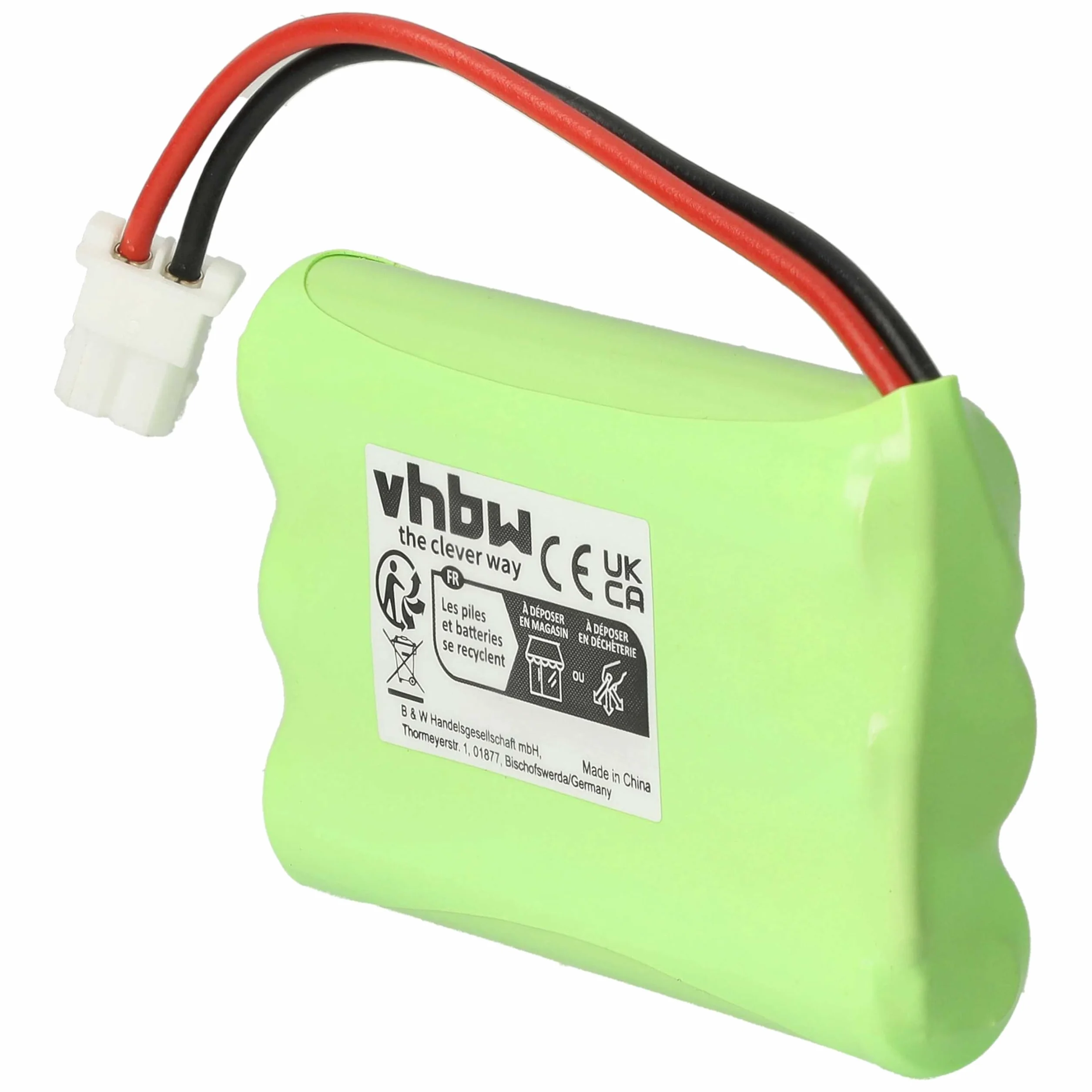 vhbw Batterie Remplacement pour Motorola HRMR03 GP80AAAHC3BMX Moniteur bébé 700mAh 3,6V NiMH