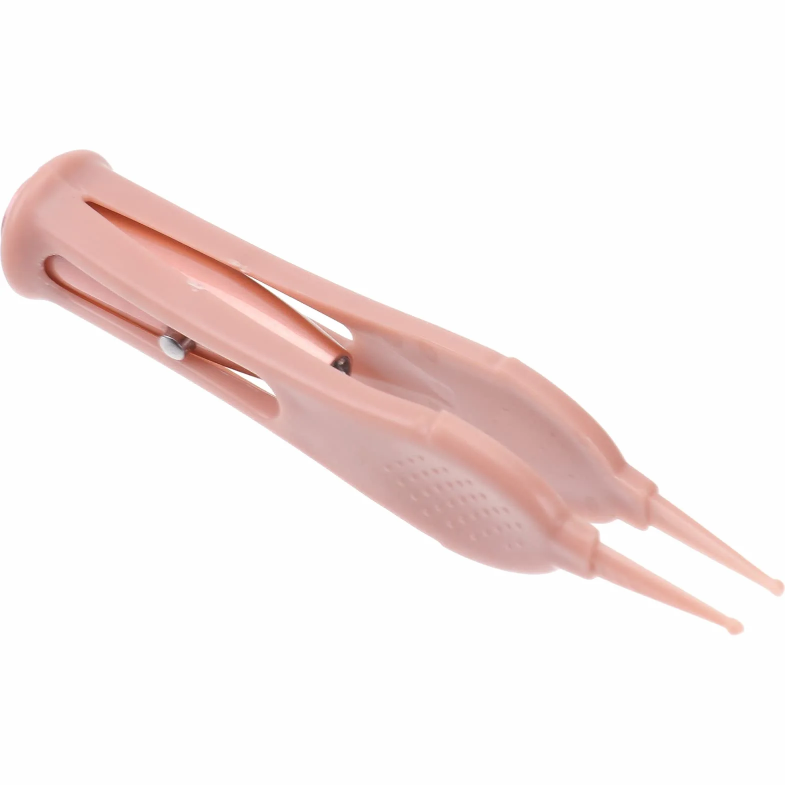 NOLITOY Pince à Épiler Bébé Éclairage Led, Acier Inoxydable, Silicone, Antidérapante, Rose