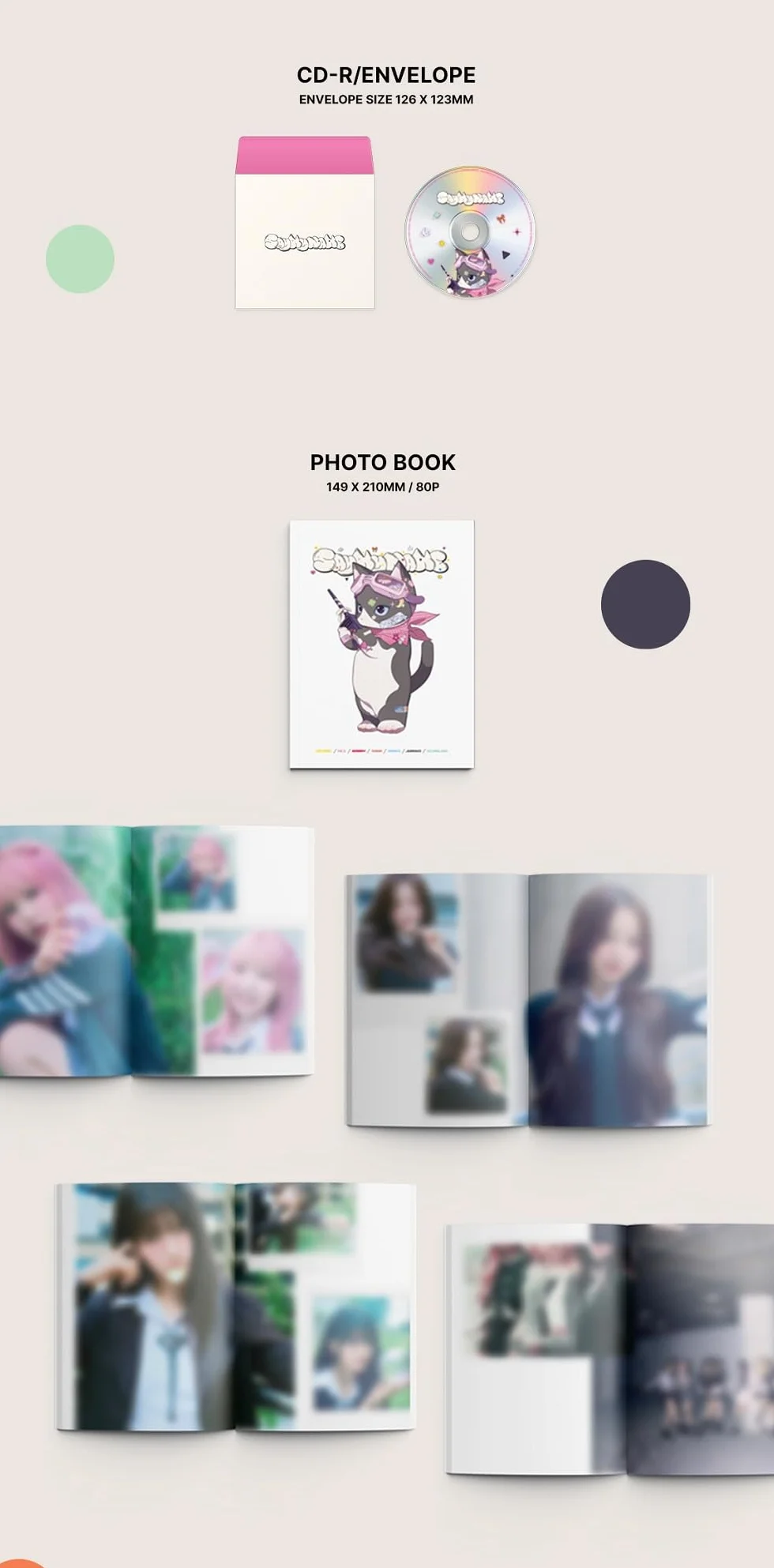 Say My Name 1st EP CD Pre-Order Gift