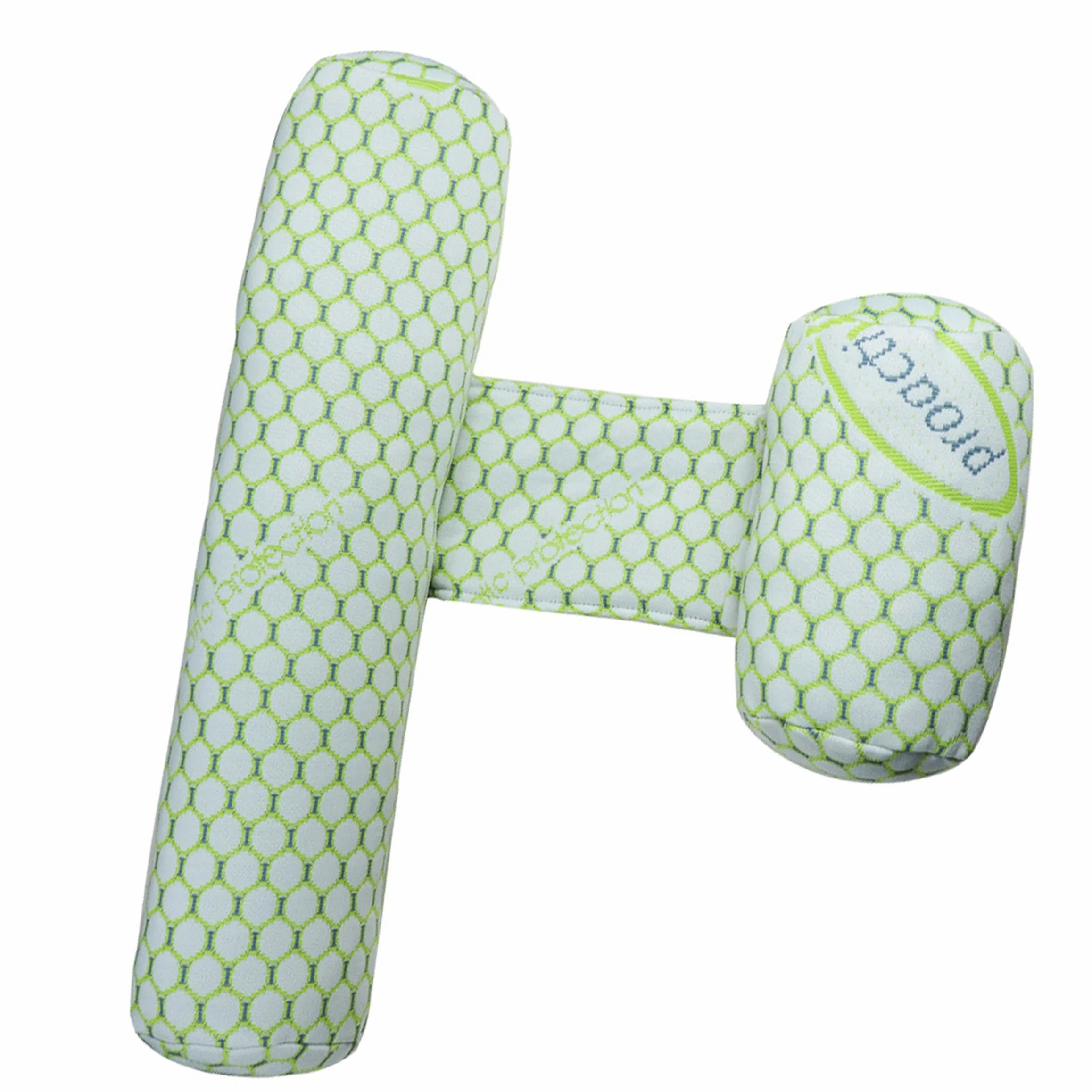 Oreiller compensé Nouveau-né Coussin Anti-roulis bébé Tissu Frais Respirant Vert 7,87-9,45 Pouces