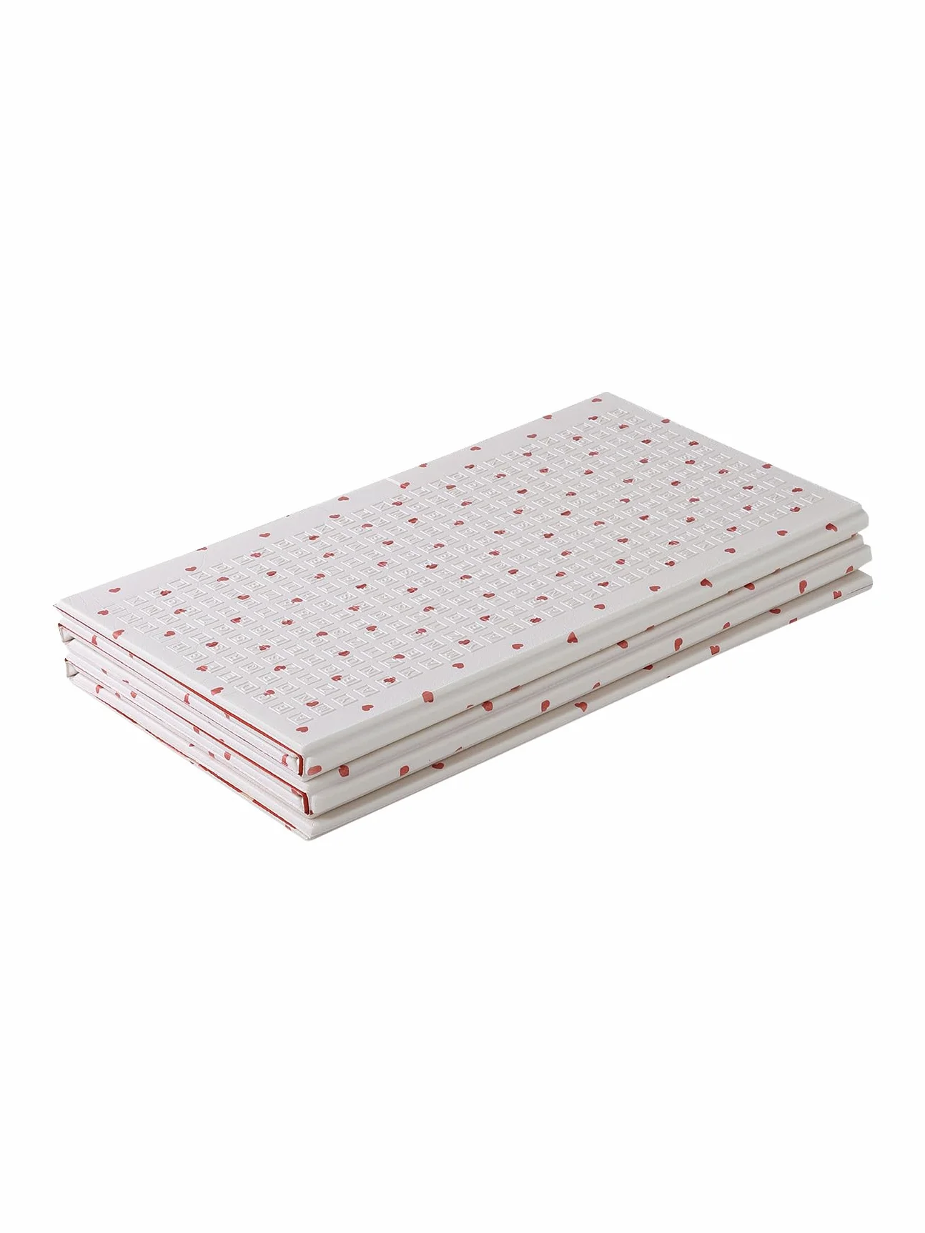 VERTBAUDET Grand tapis d'activités pliable Petit cœur