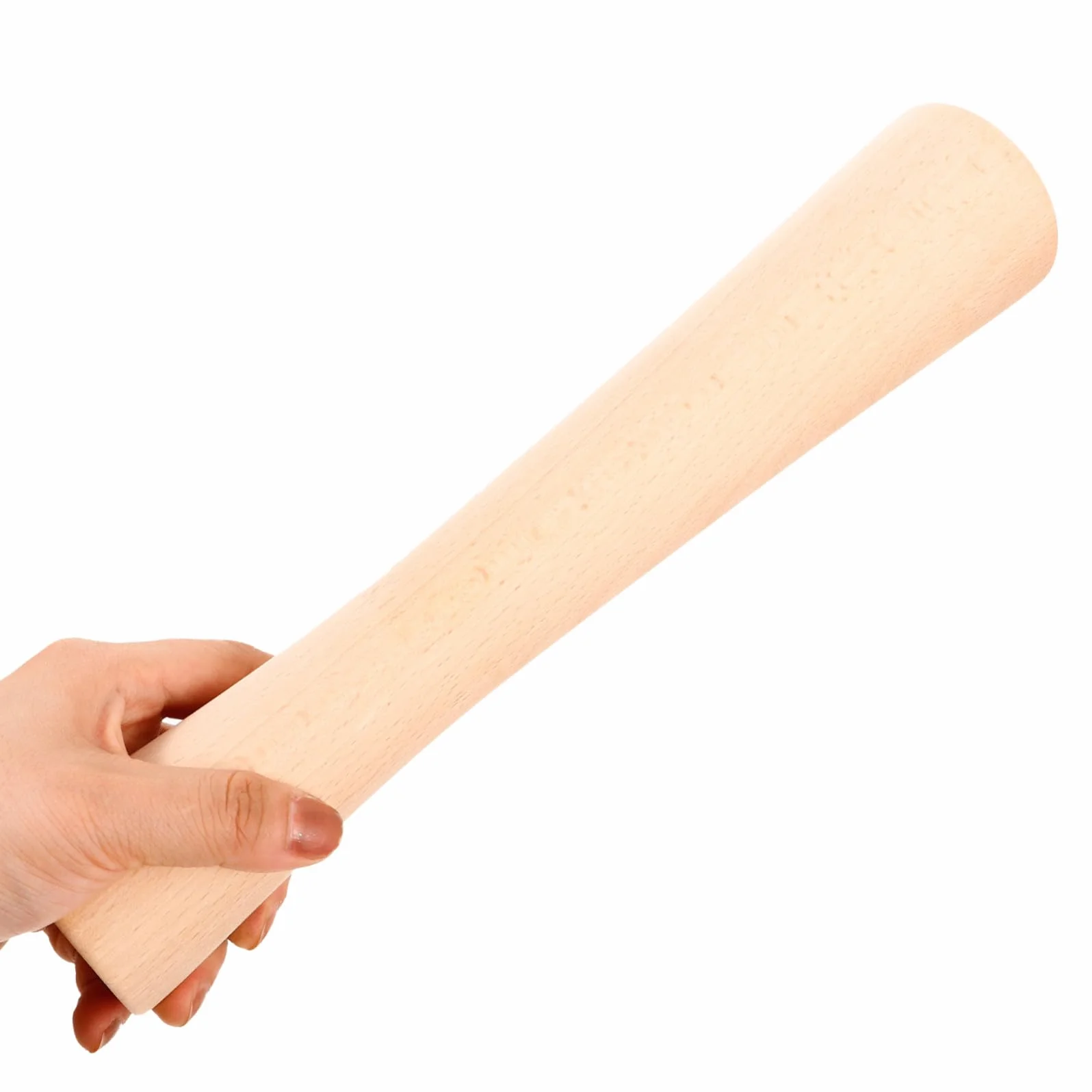 Pilon en bois ergonomique pour choucroute - Presse-herbes durable pour légumes