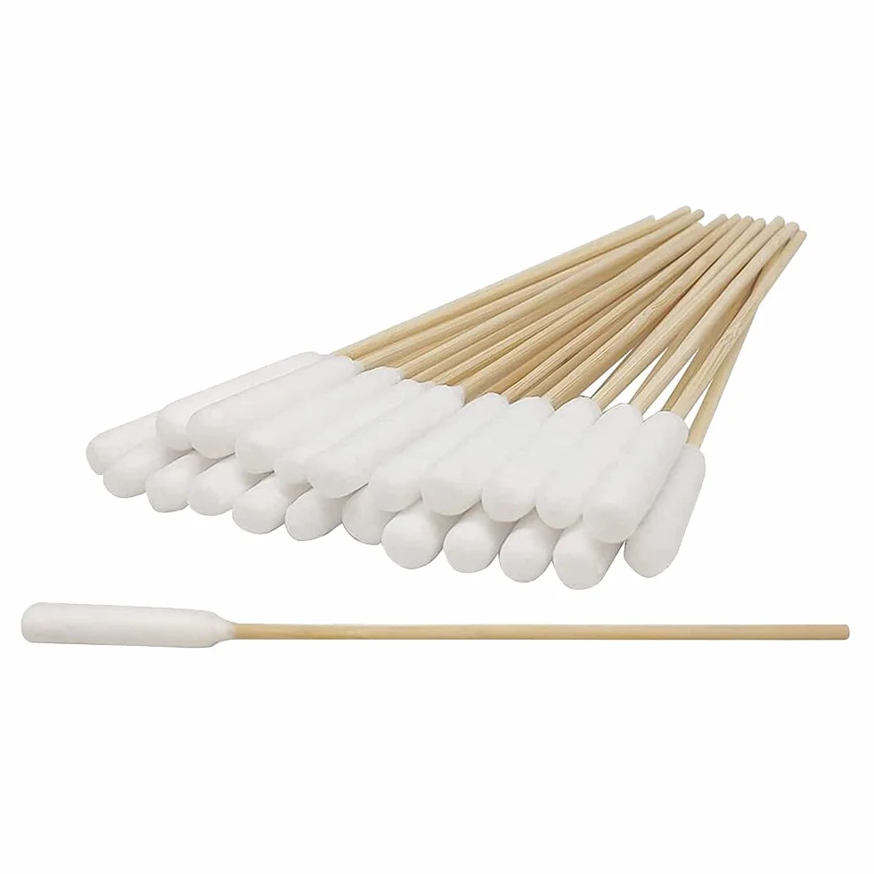 Lot de 100 Cotons-tiges Extra Larges à Pointe Large