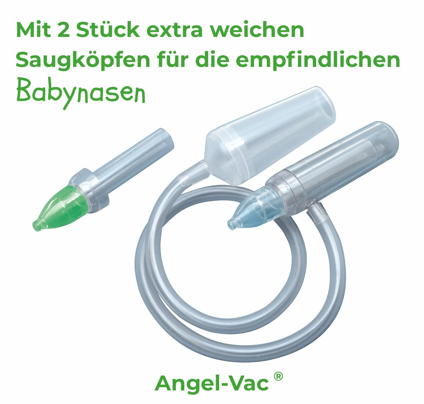 Angel-Vac Mouche-bébé Deux embouts