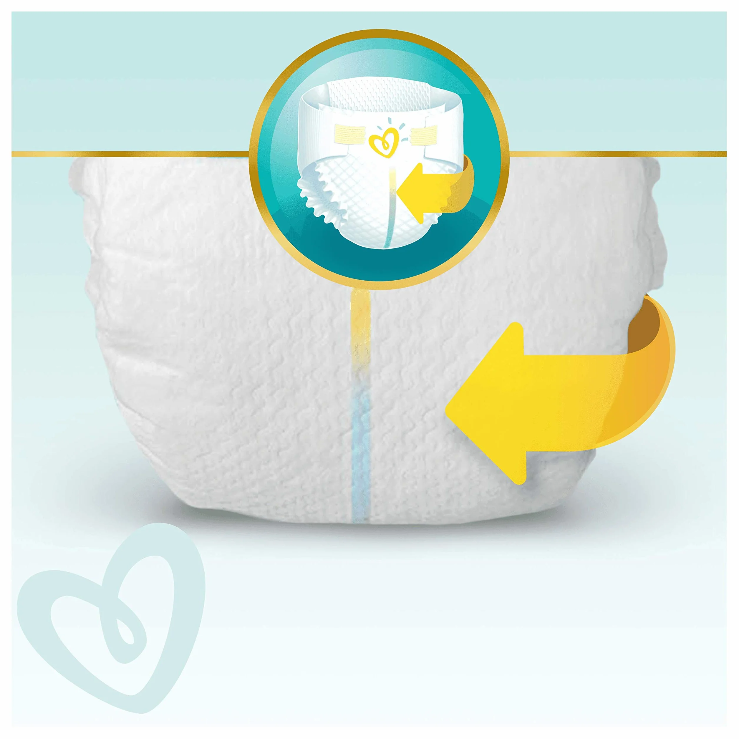 Pampers New Baby Couches Taille 1 2-5 Kg, 22 couches