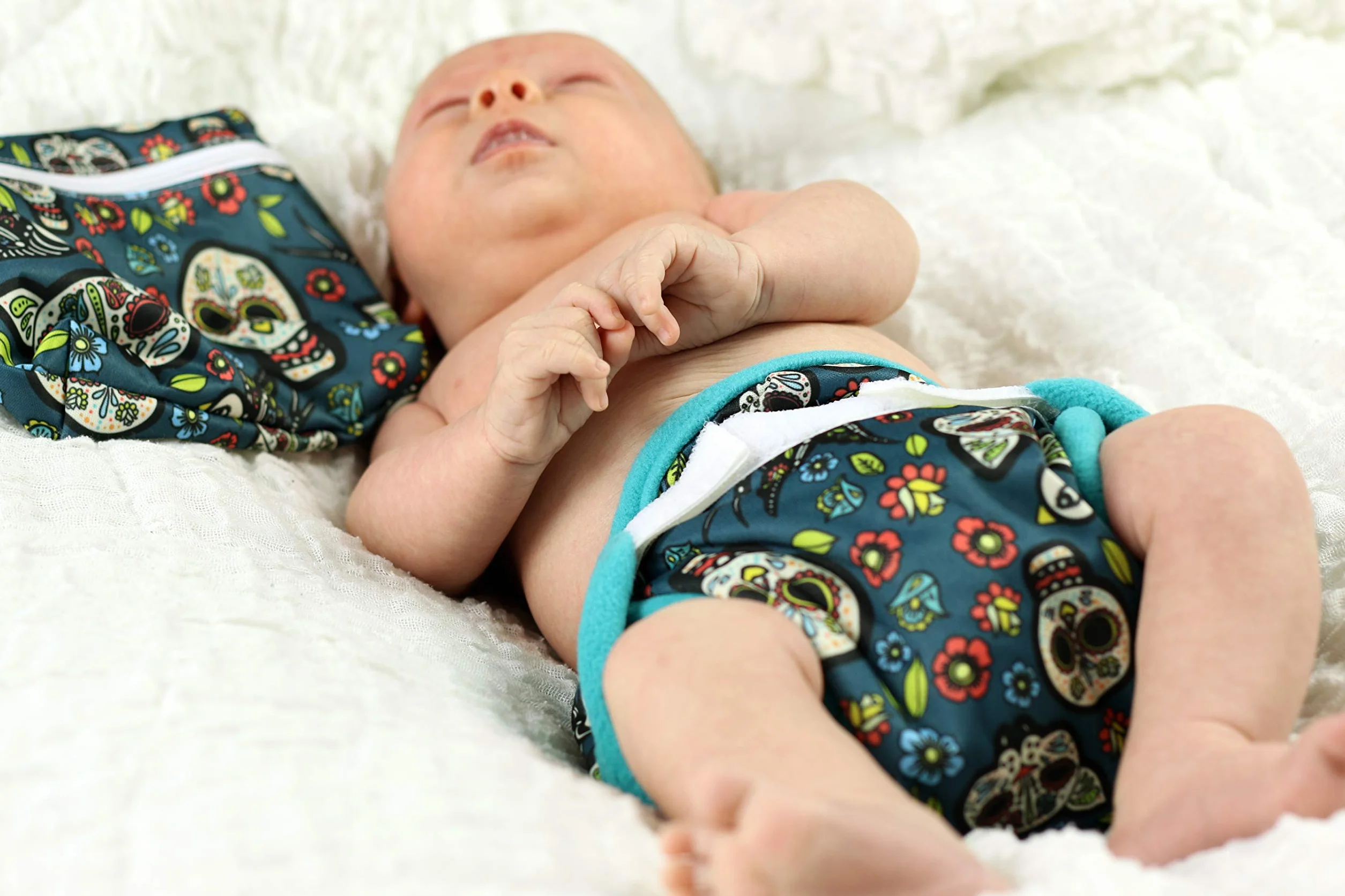 Culotte de Protection Petit Lulu Couvre-couche Naissance Fermeture Auto-Agrippante Réutilisable Lavable Étanche Fabriqué en Europe