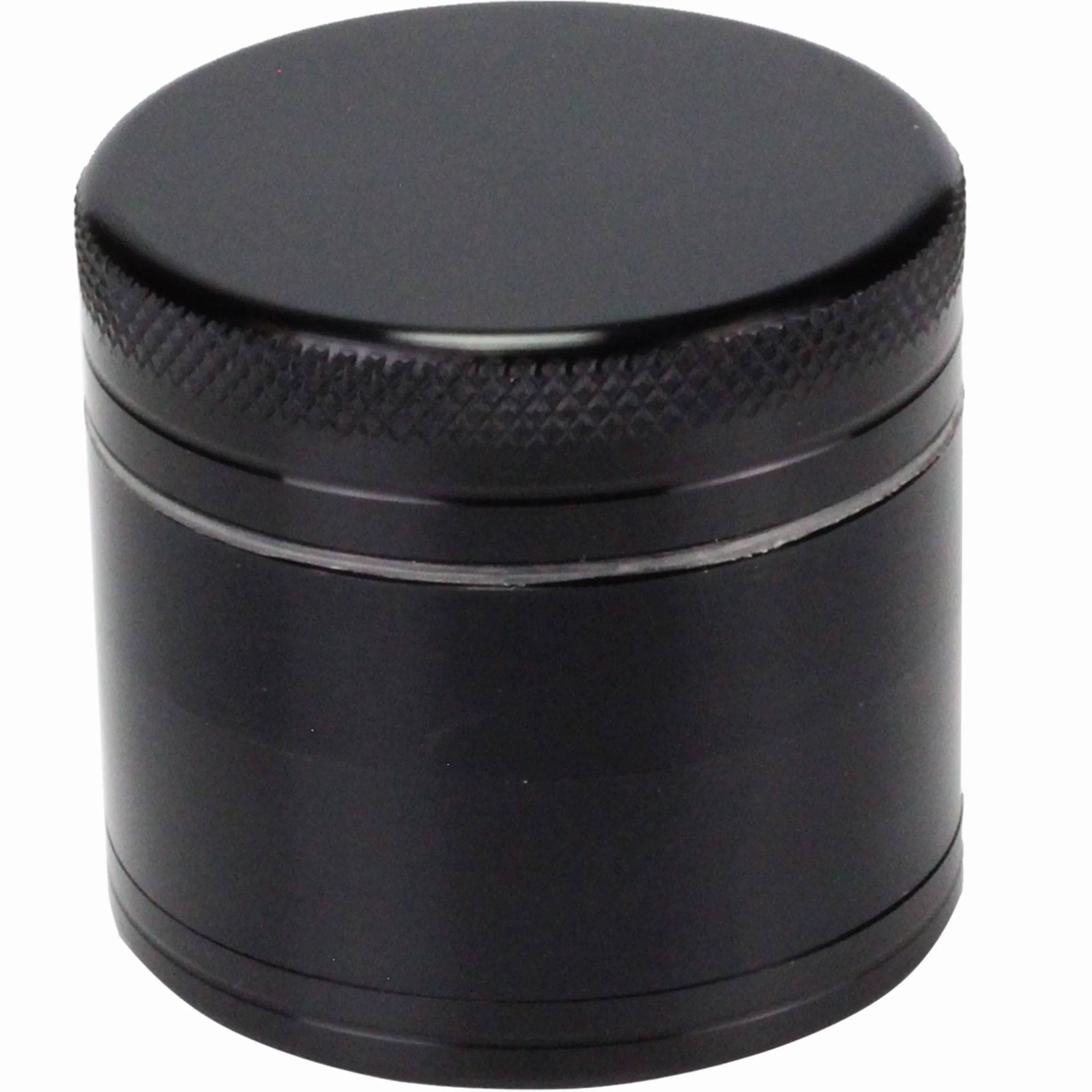 Broyeur à Epices en Aluminium 40 mm Noir 4 Pièces