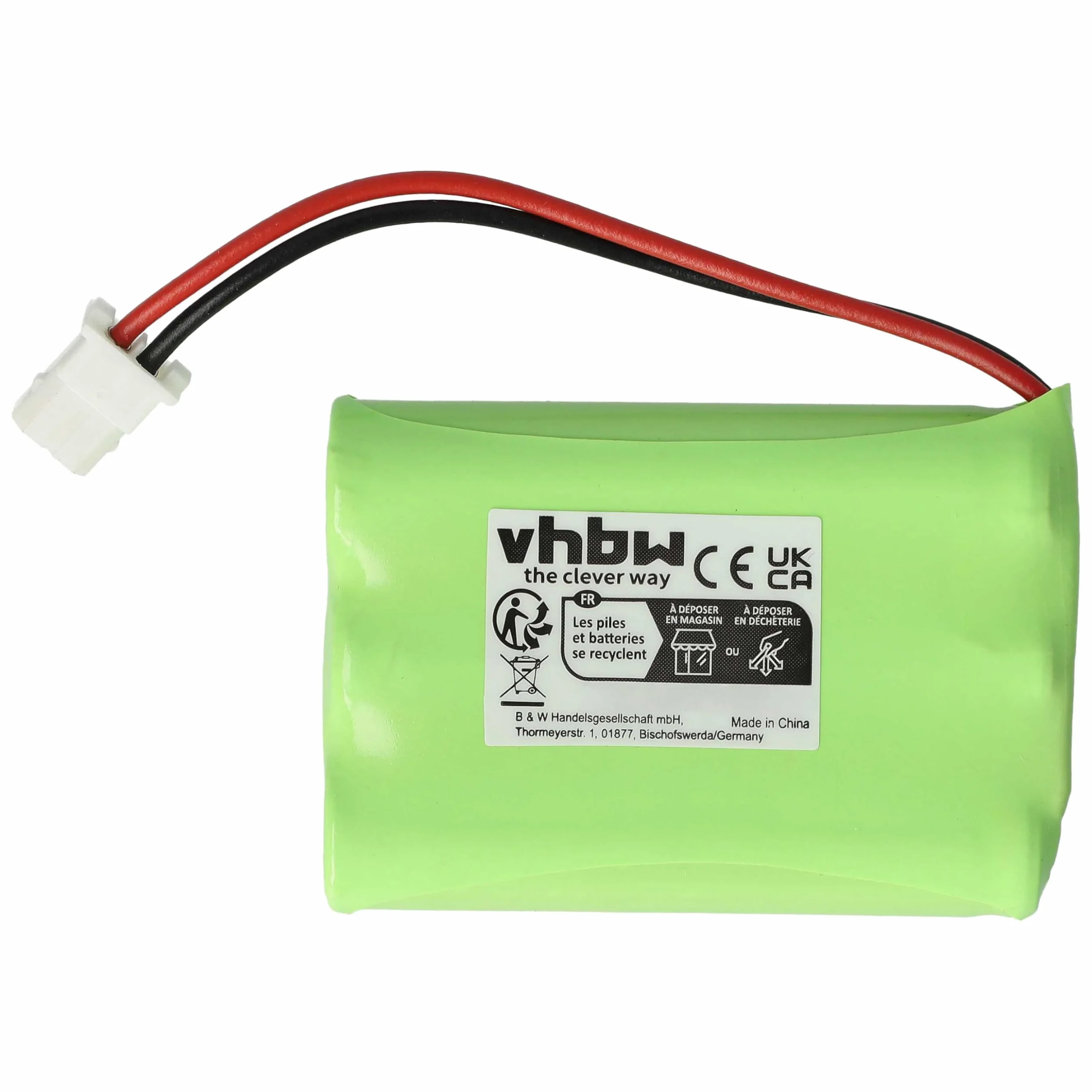 vhbw Batterie Remplacement pour Motorola HRMR03 GP80AAAHC3BMX Moniteur bébé 700mAh 3,6V NiMH