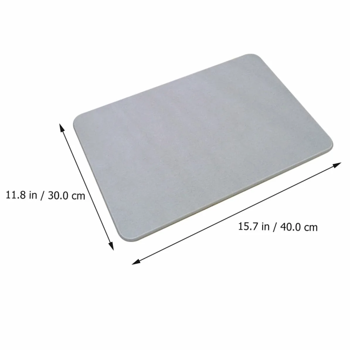 Tapis de Sol Ménager Antidérapant Absorbant en Diatomite | Séchage Rapide, Entretien Facile, Design Simple, Usage Entrée et Pièce D’eau