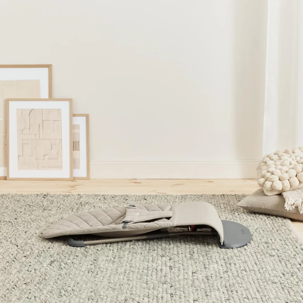 BabyBjörn Transat Bliss Tissé Matelassage classique Gris sable