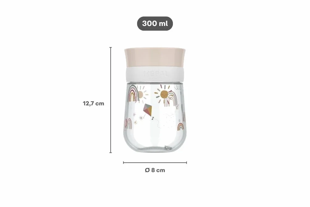 Mepal Gobelet d'Apprentissage 360° Mio Little Dutch 300 ml Fairy Garden