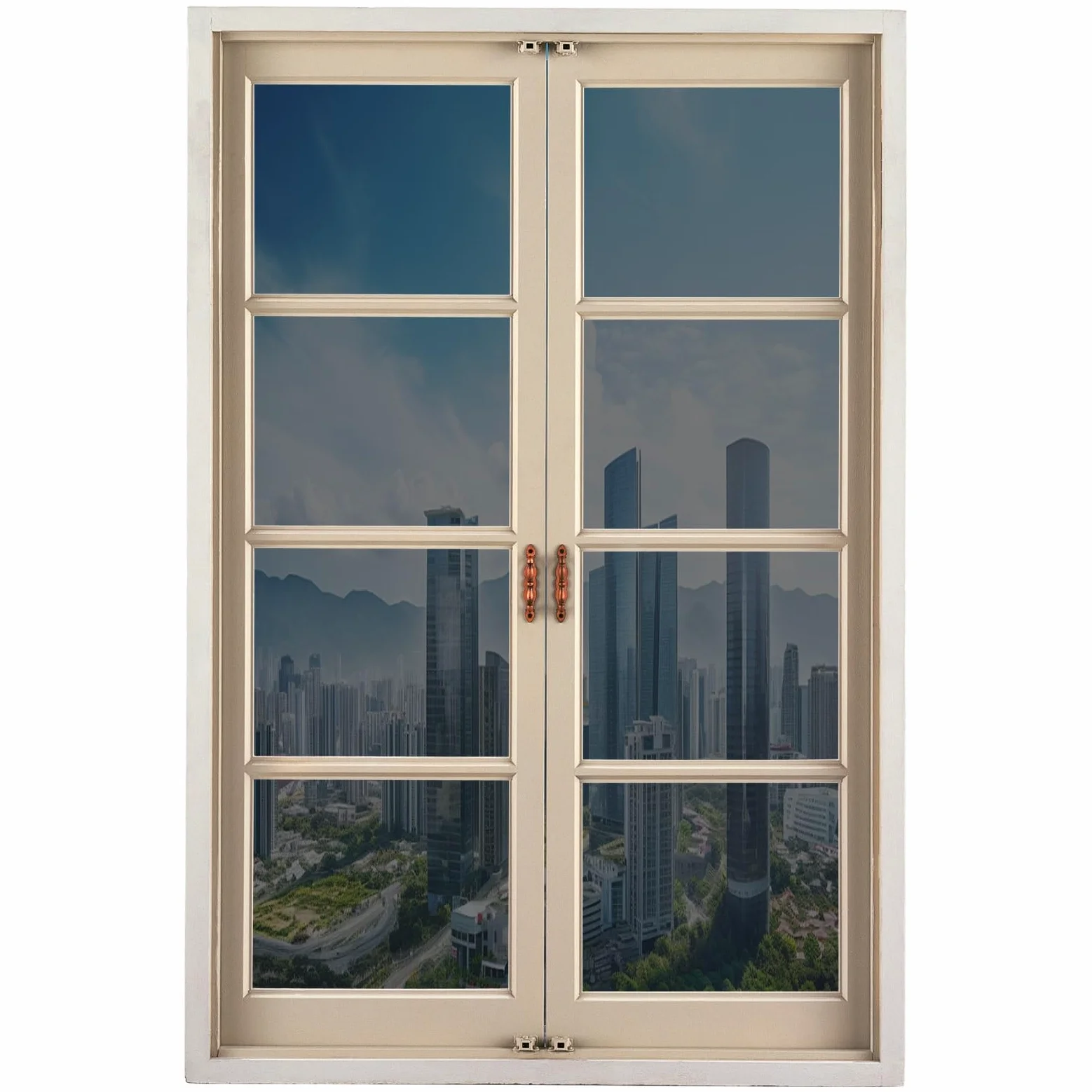 Film Anti Chaleur 120 x 400 cm Anti Chaleur UV Protection de La Vie Privée Film Occultant Protection de La Vie Privée Opaque Vitrage pour Bureau, Maison, Magasin, Gris