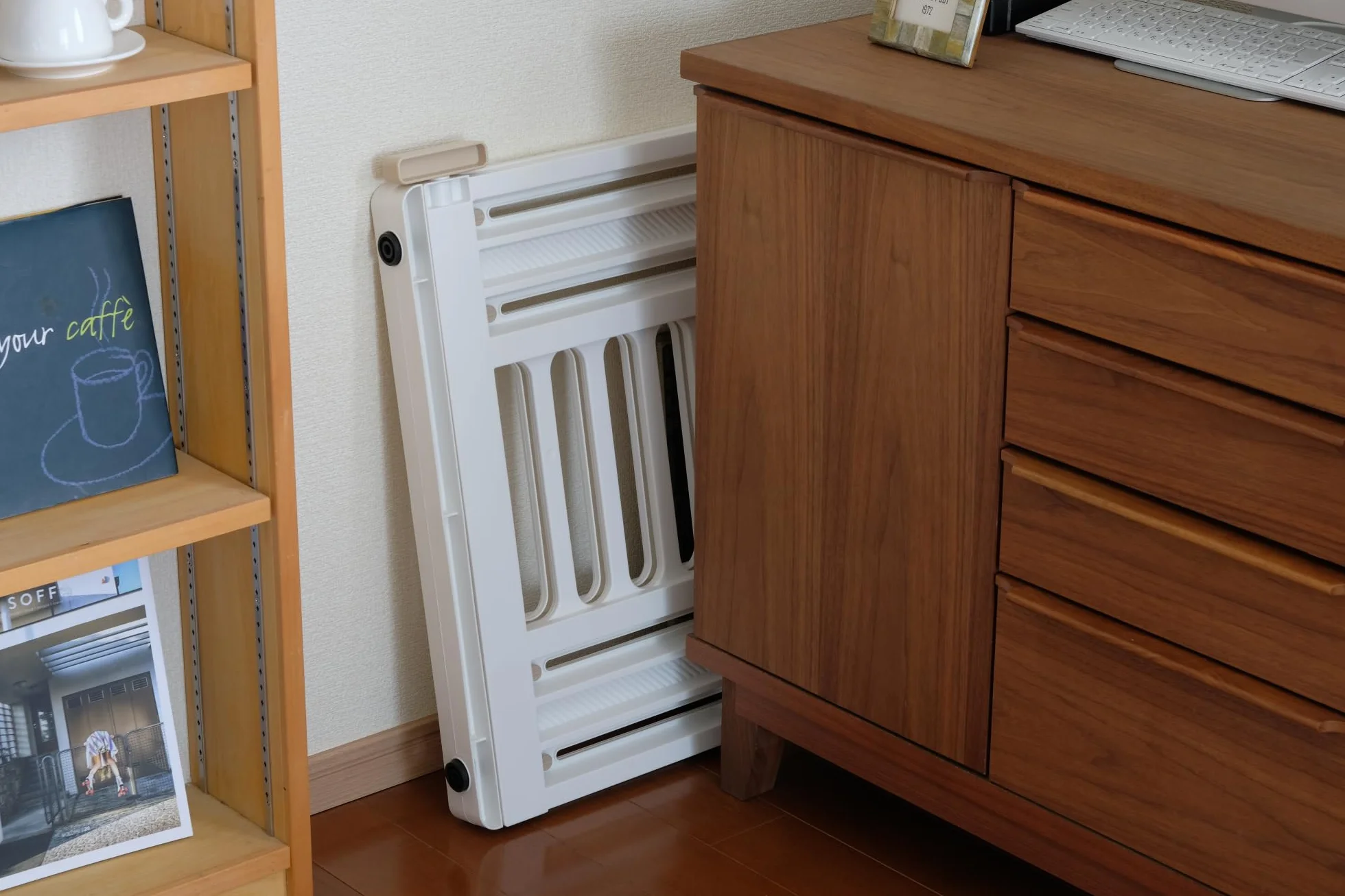 Iris Ohyama Barrière de sécurité sans perçage extensible 61-100 cm PBR-600 Blanc
