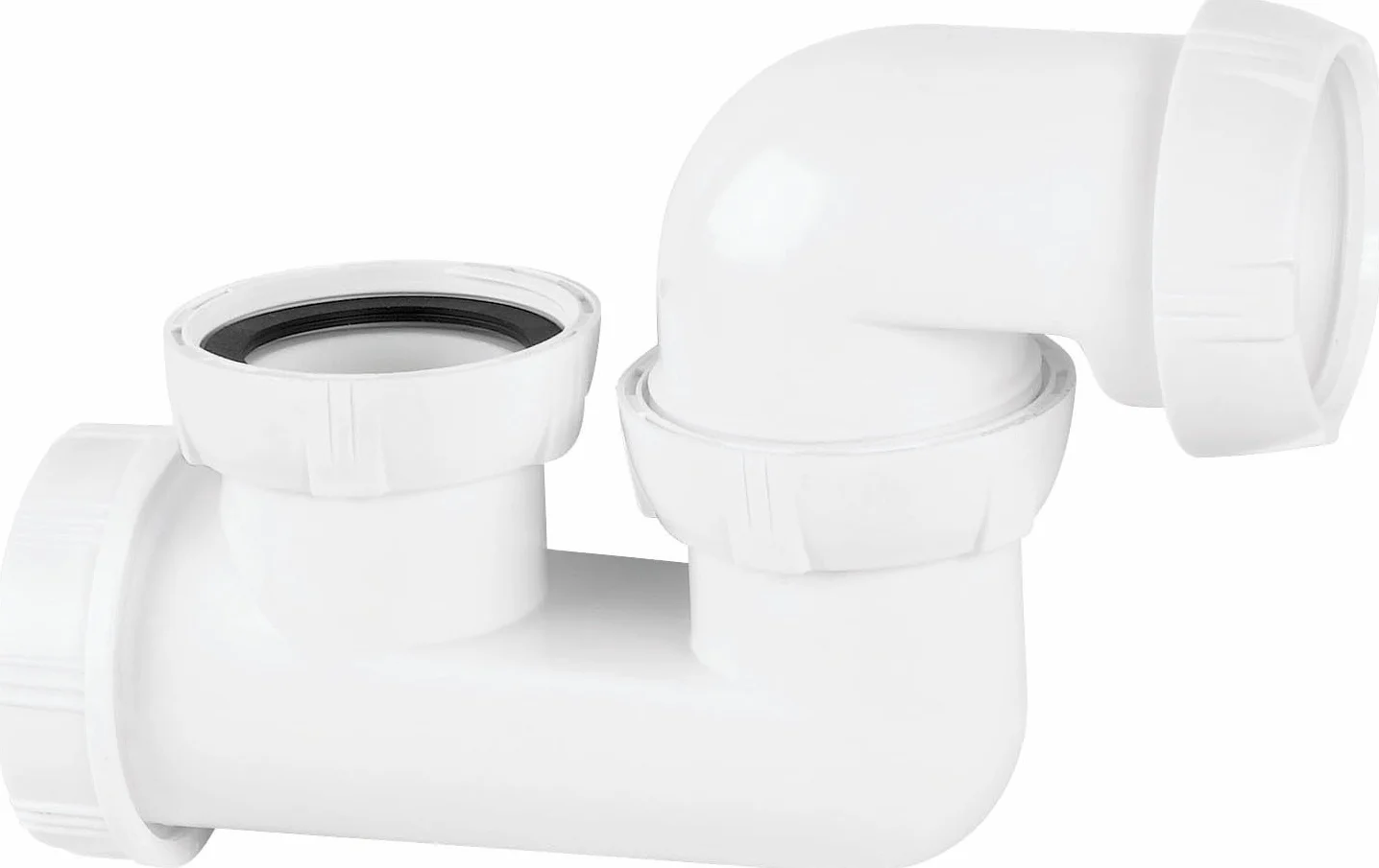 Wirquin SP602 Siphon de baignoire orientable blanc