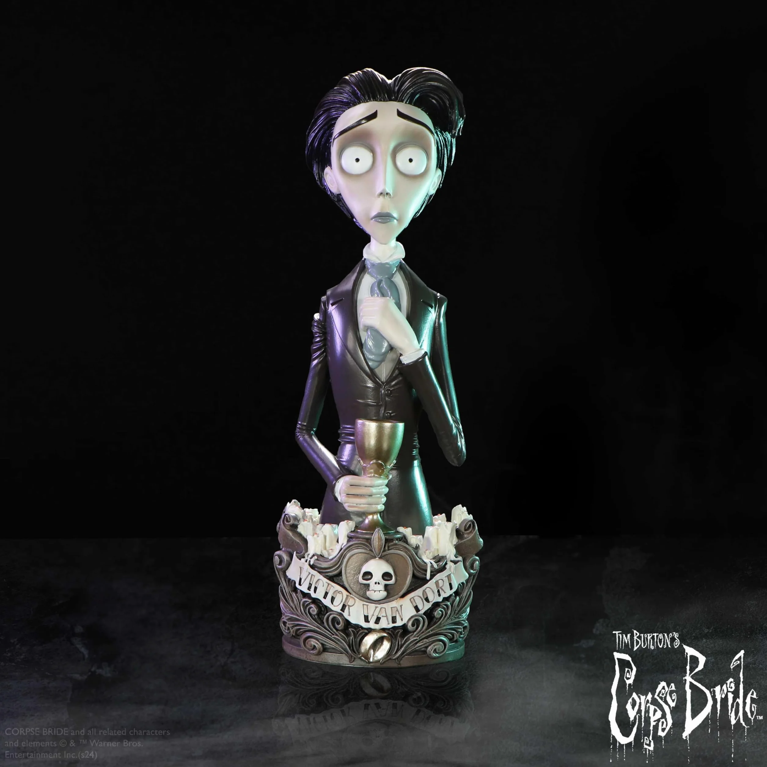 Nemesis Now Corpse Bride Victor Buste 31 cm Résine Officiel Sculpture Détaillée