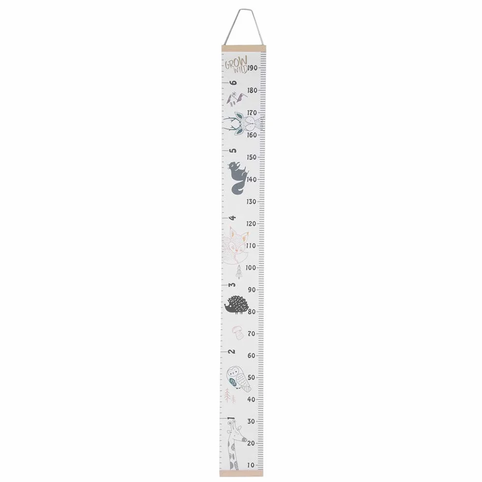 Toise de Mesure Enfant Murale à Suspendre, Règle de Croissance, Diagramme Hauteur pour Fille Garçon Décoration