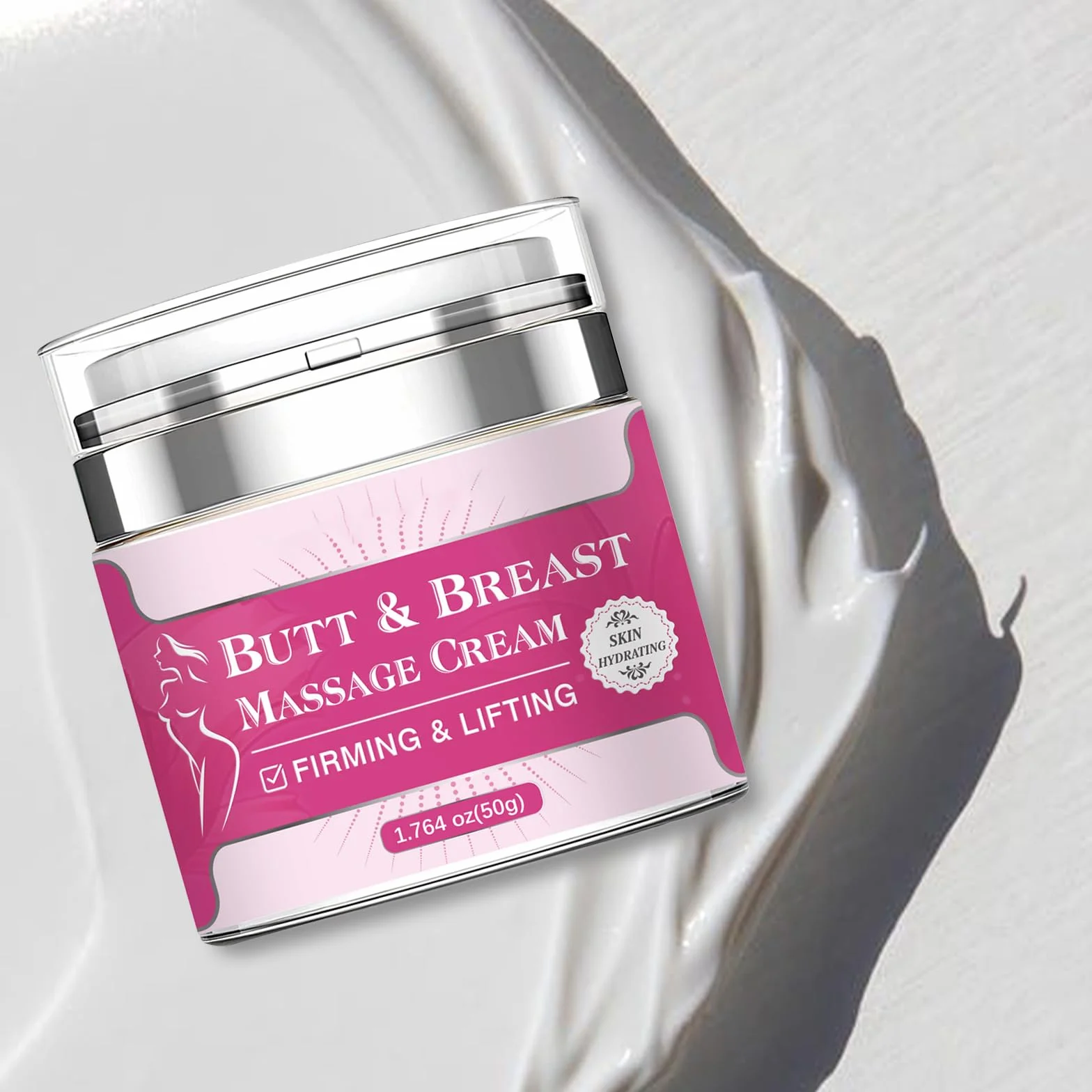 Crème d'amélioration de la Poitrine 50g Augmentante Hydratante Raffermissante Lifting Massage