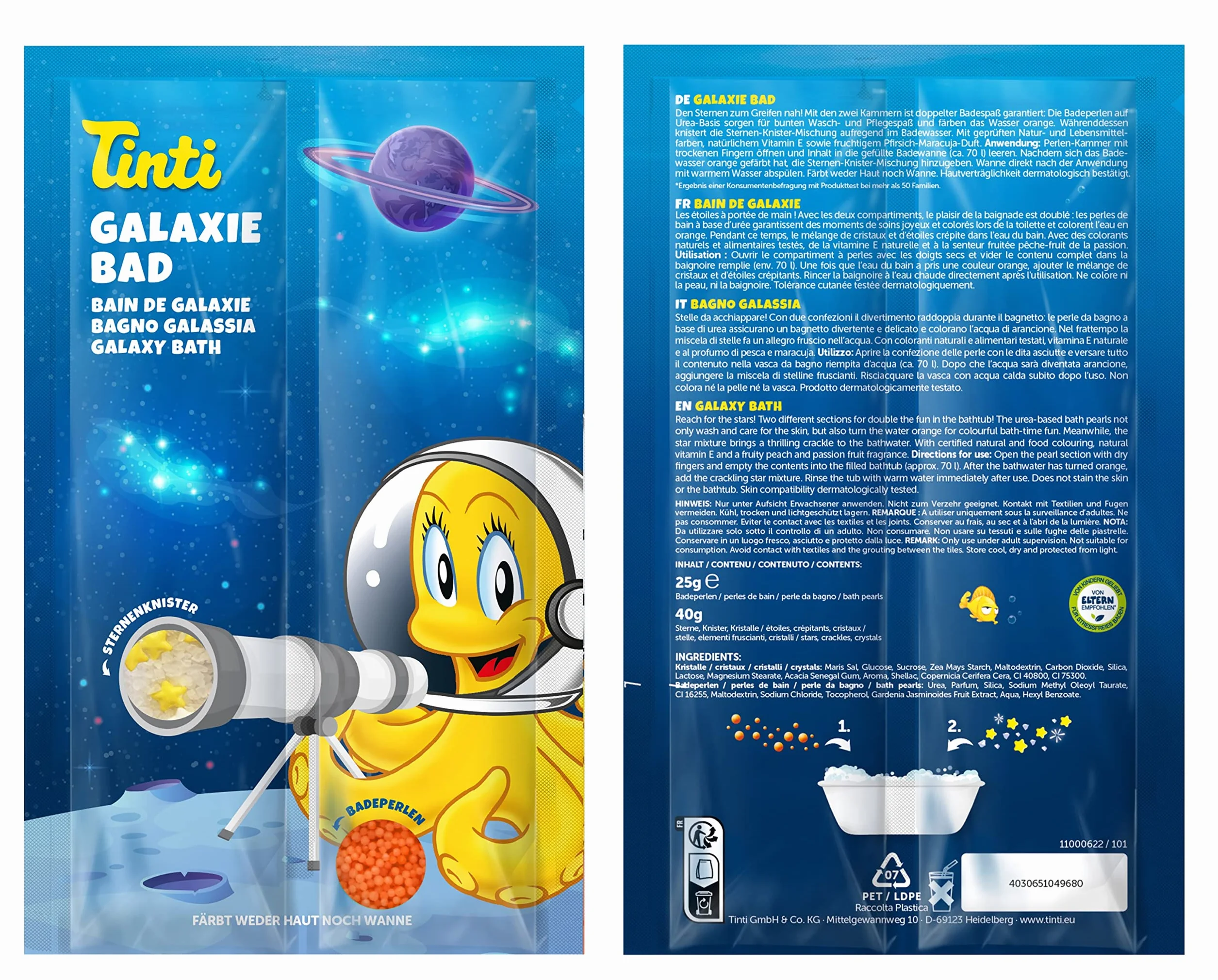 Tinti coffre de bain enfants 18 produits