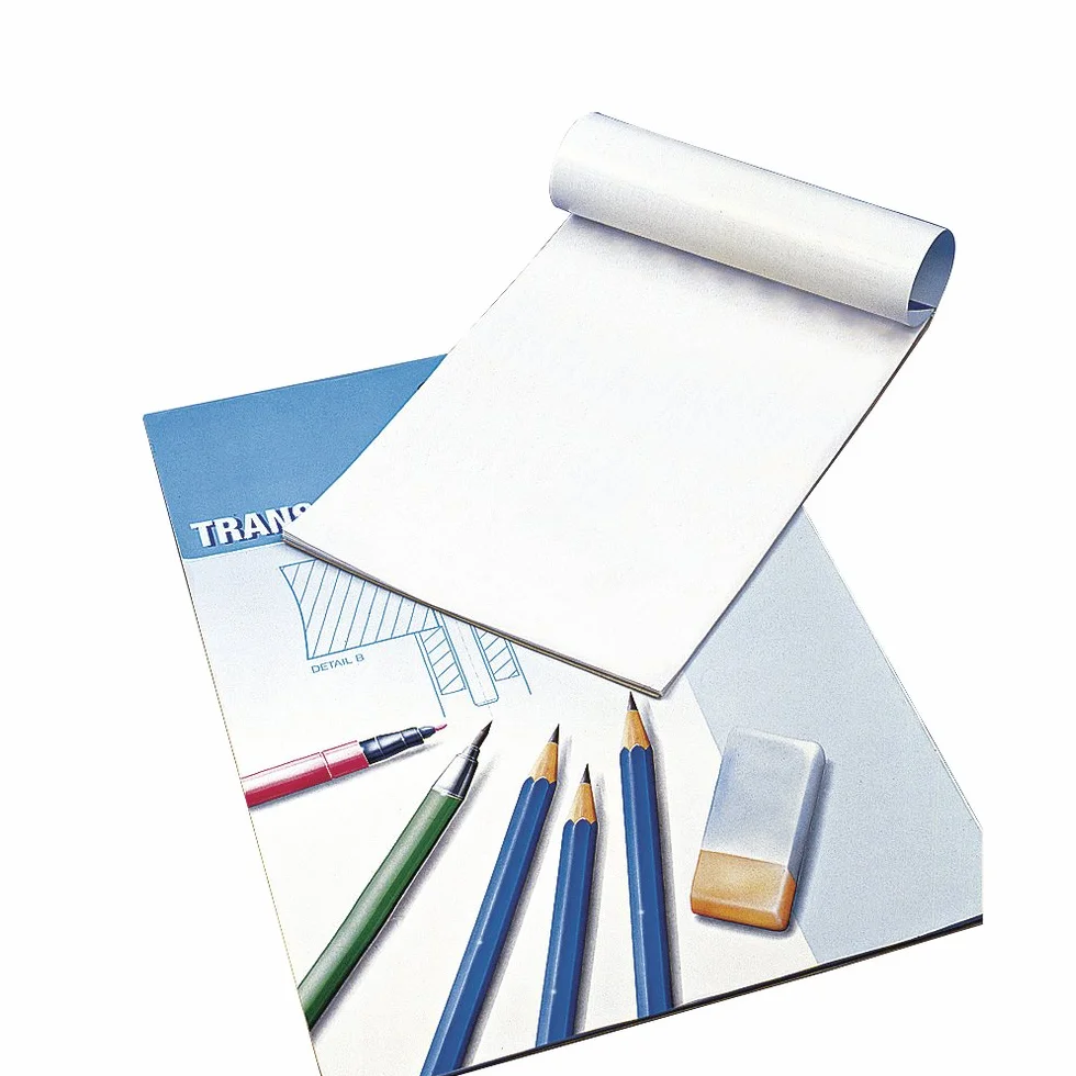 Rayher Papier calque transparent DIN A4 80g/m2 25 feuilles arts créatifs dessin