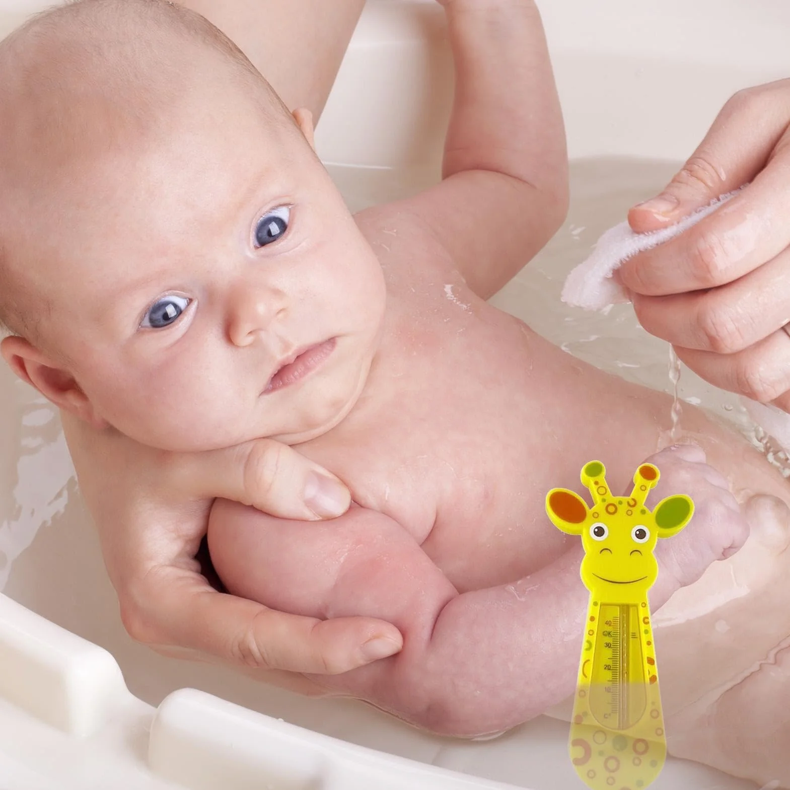 Girafe Thermomètre De Bain Sécurité Bébé Température Eau Baignoire Natation